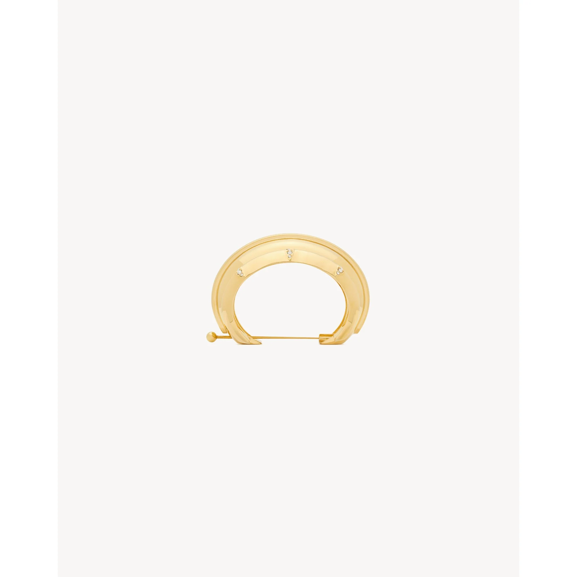Anneau Depaule Bracelet Bloc - Dore/Crystal - Image 2