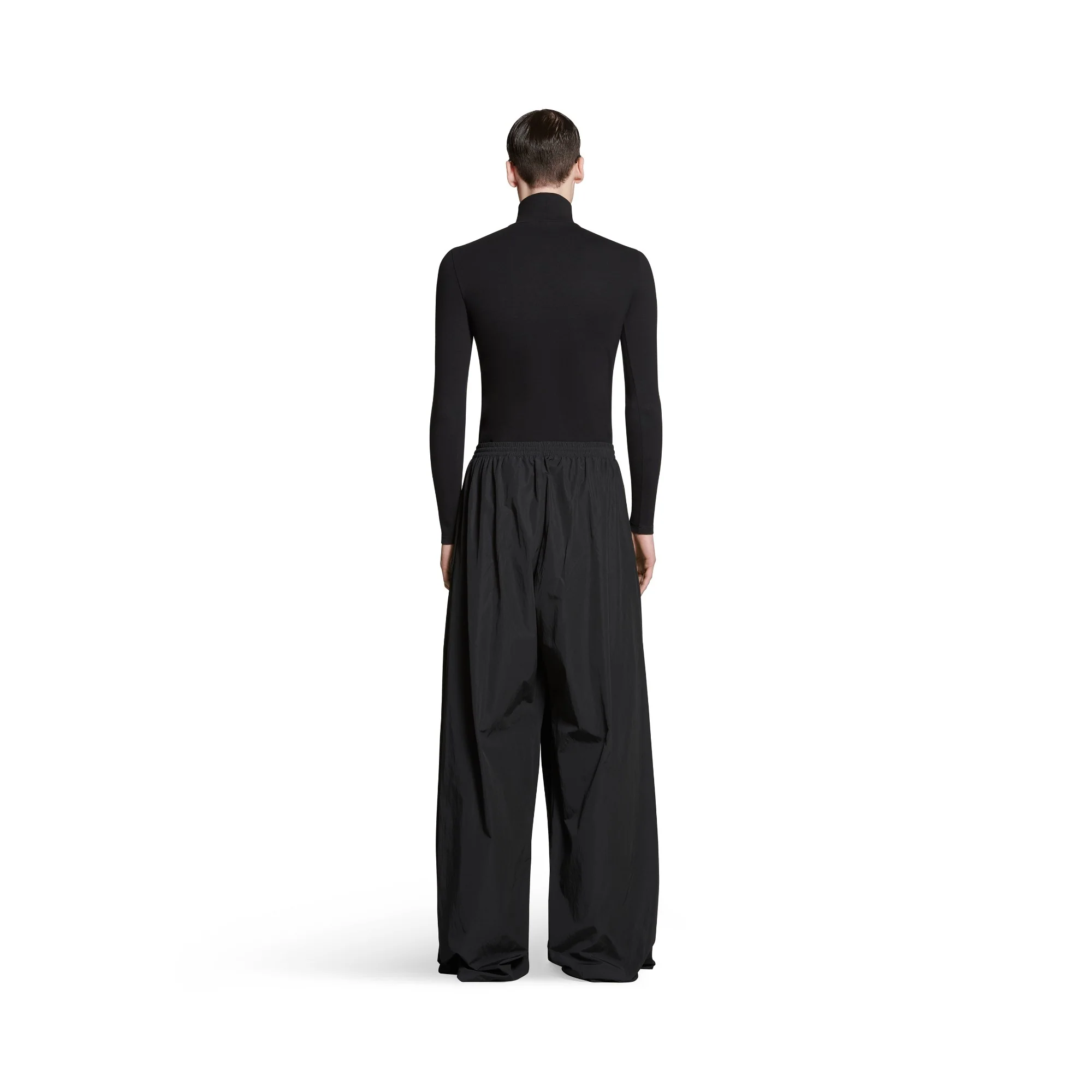 Double Front Tracksuit Pants - Black - Image 4