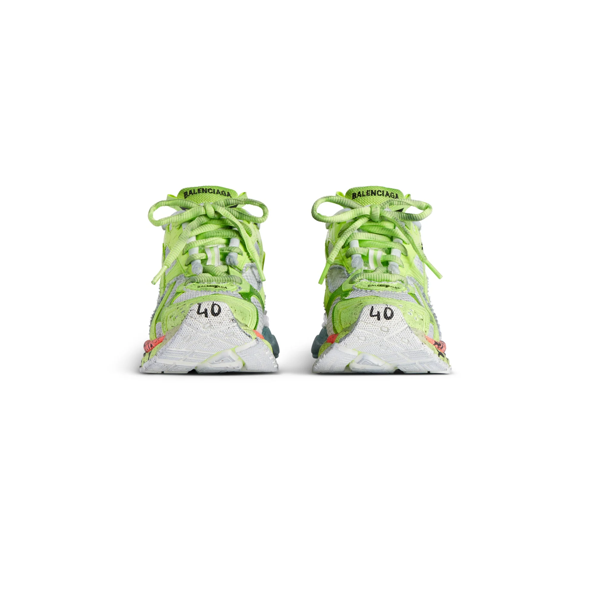 Runner Marathon/W - Whit/Fl Yell/Red/Blu - Image 5