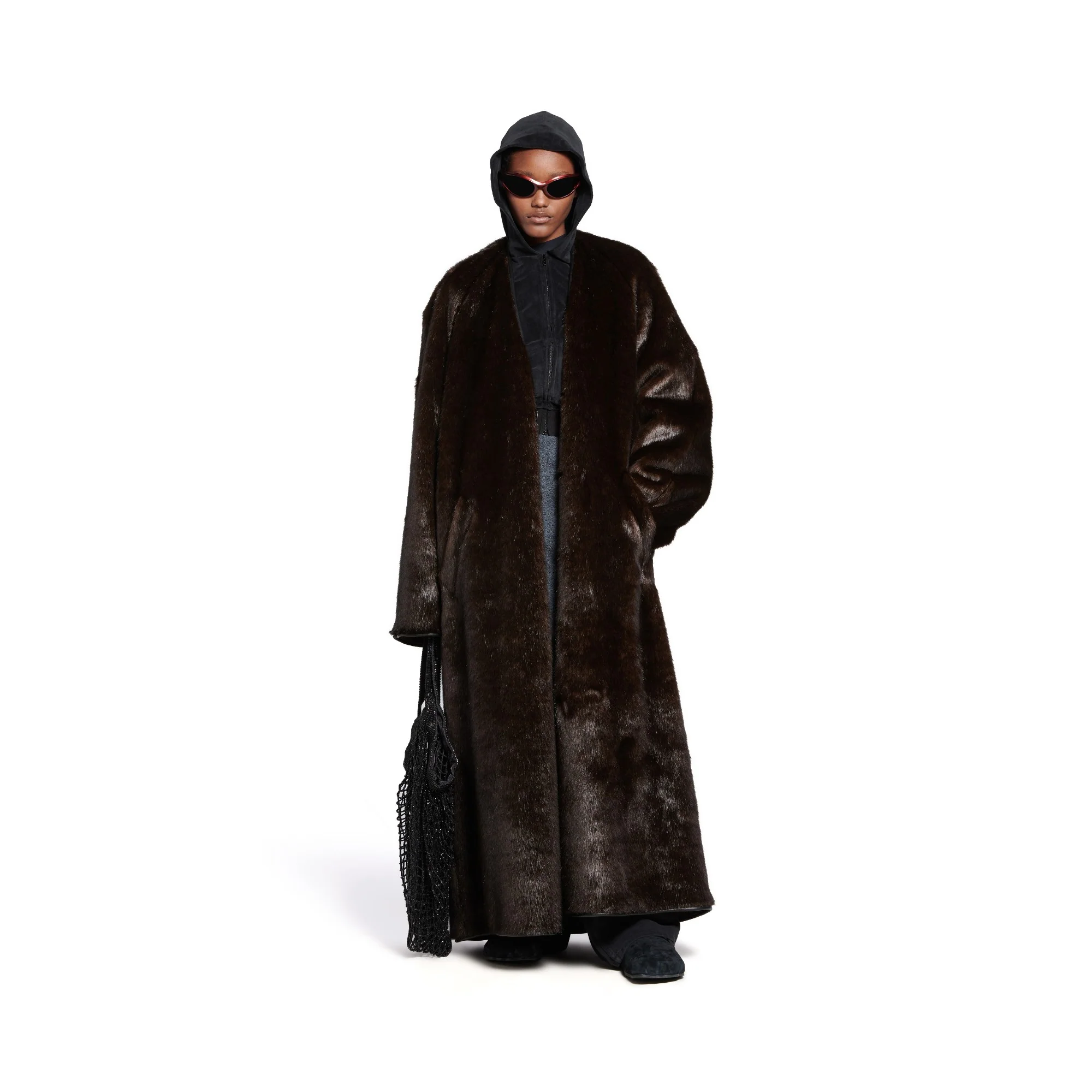 Lining Coat - Dark Brown - Image 3