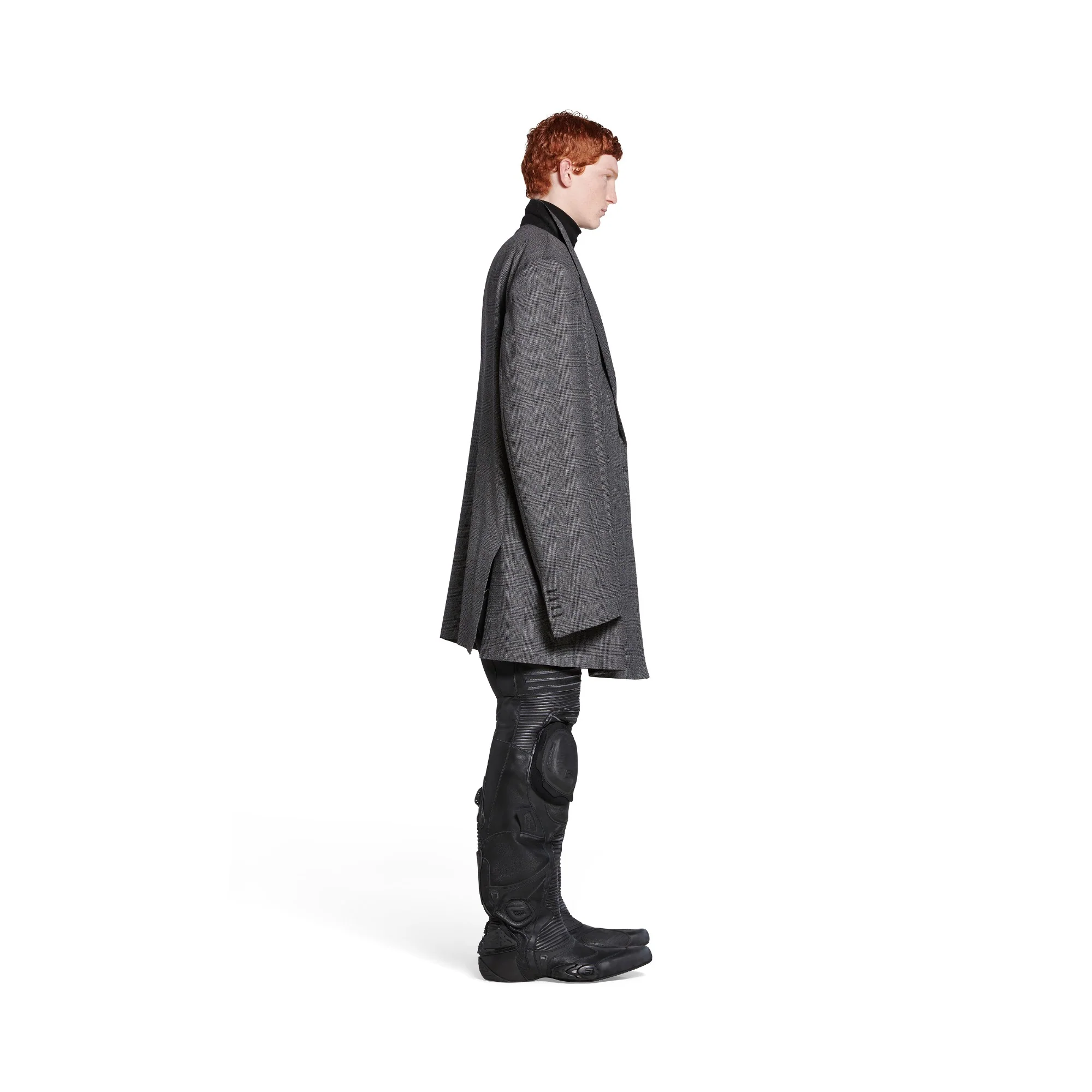 Oversized Db Jacket - Black/Grey - Image 6