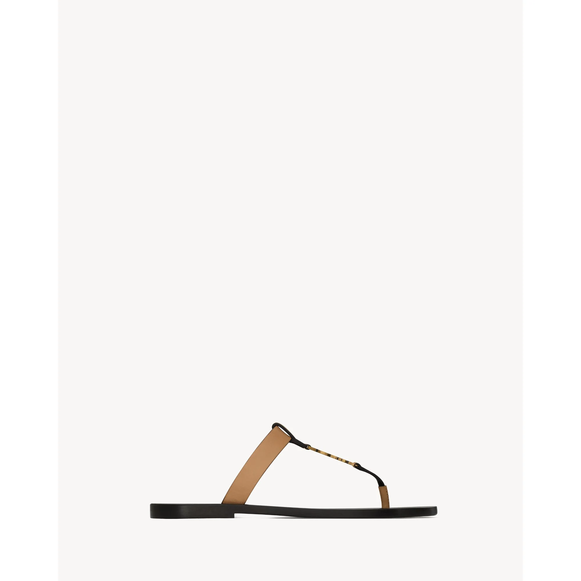 Cassandra 05 Flat Sandals - Gold Brown - Image 2
