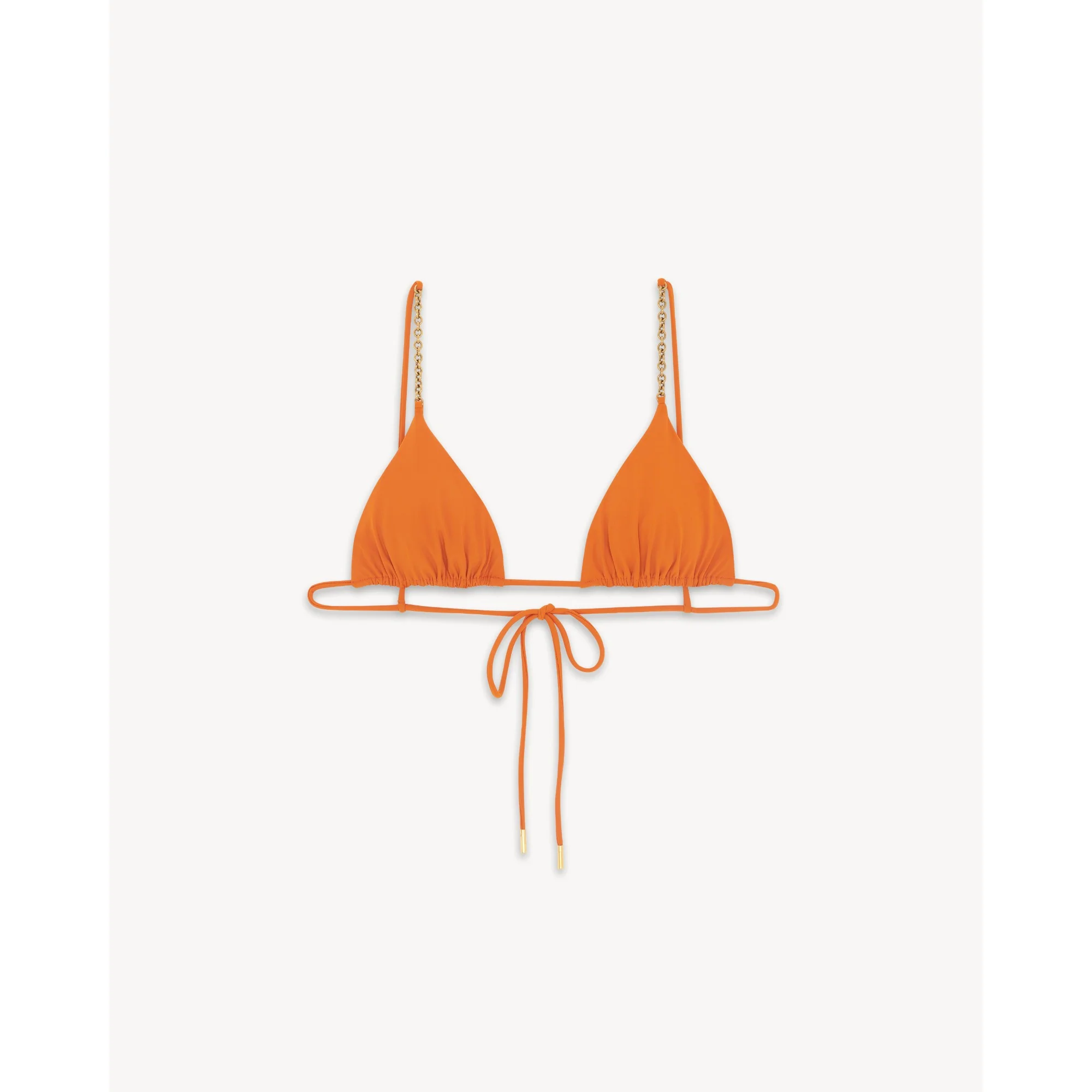 Haut De Maillot De Bain Bretel - Orange
