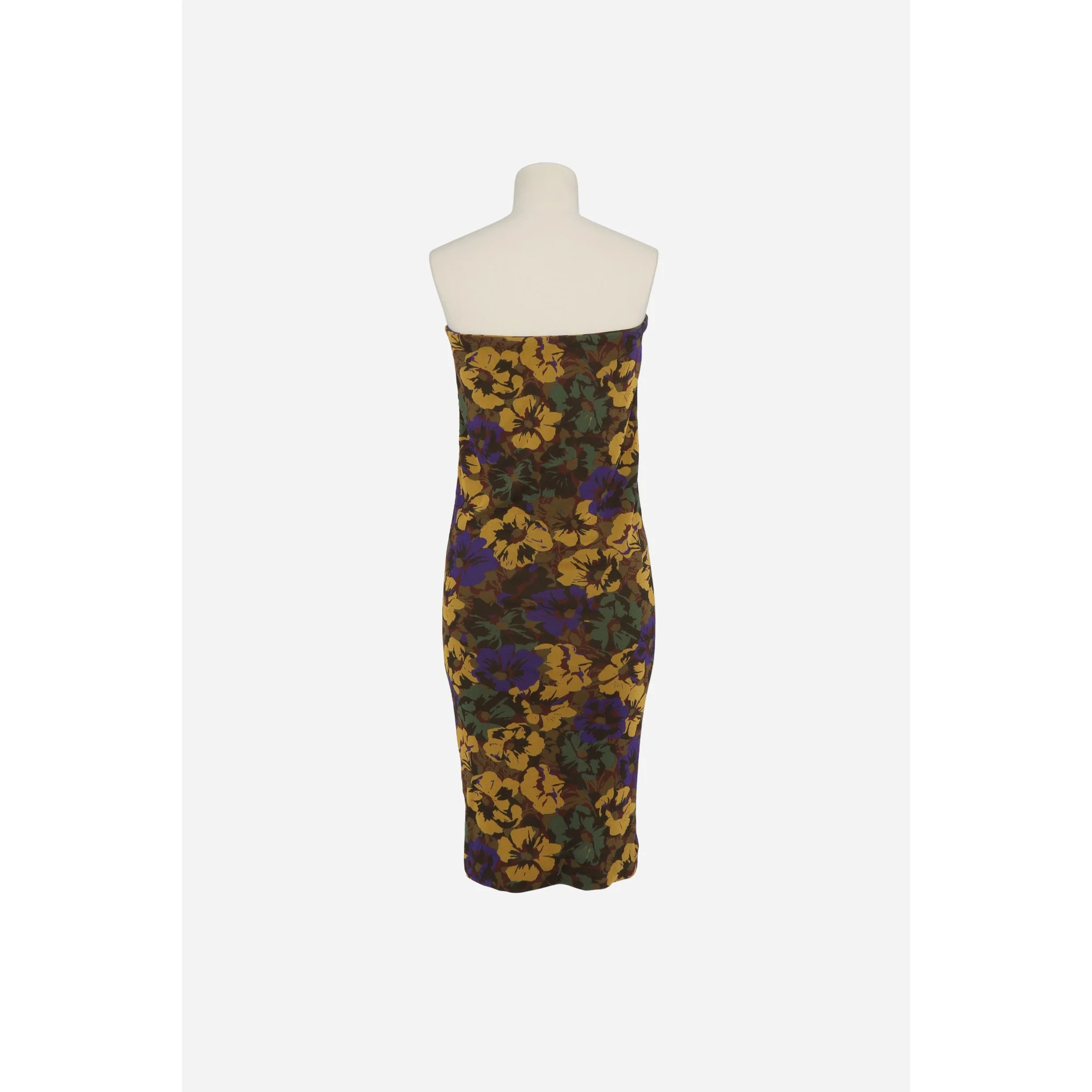 Robe Tulle Oeillet - Noir Multicolor - Image 2