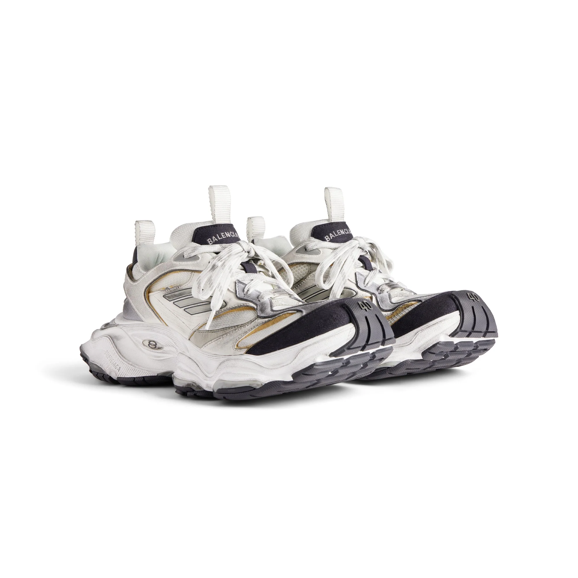Cargo Suede/Mesh/W - White/Grey - Image 6