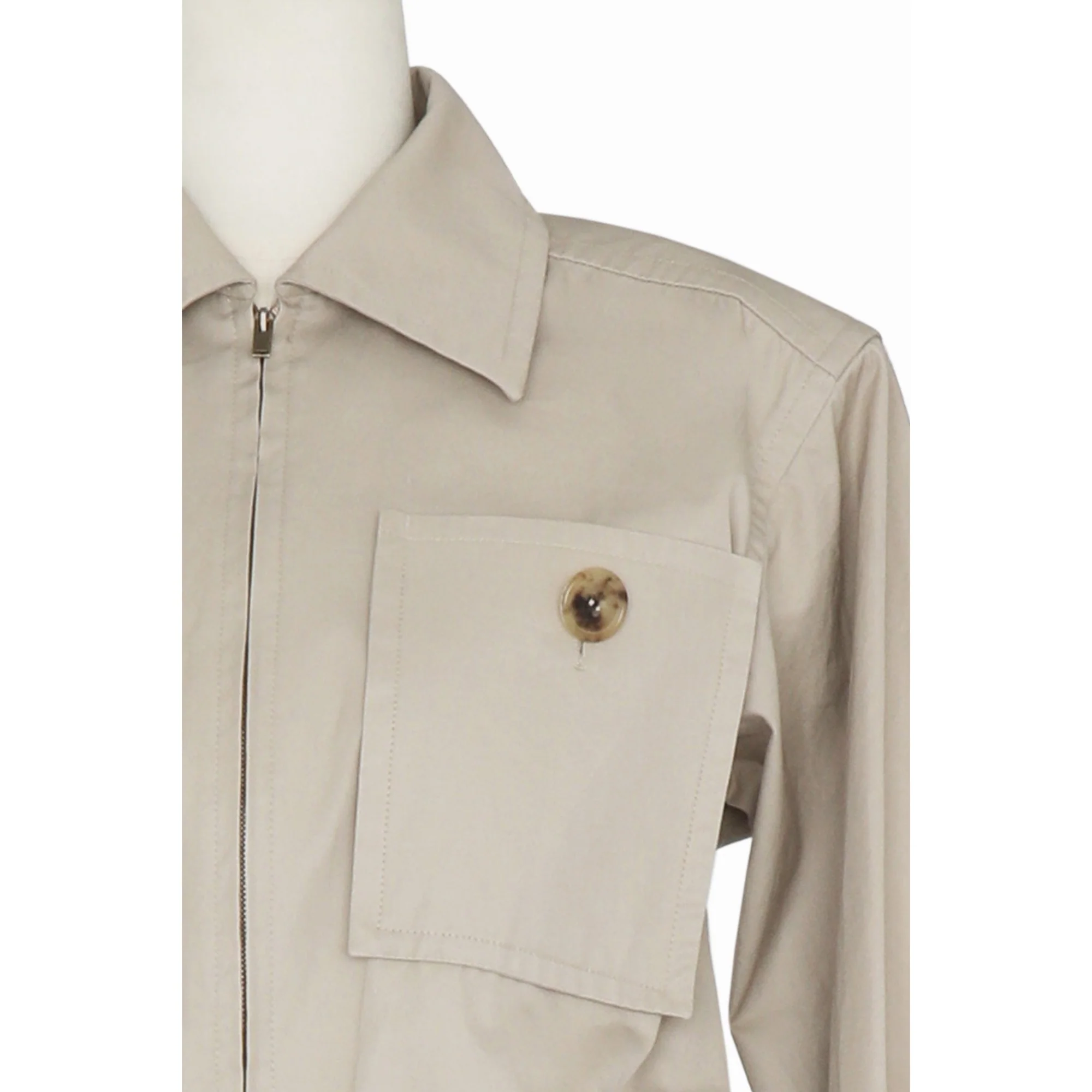 Combinaison Twill De Cotoni - Beige Clair - Image 5