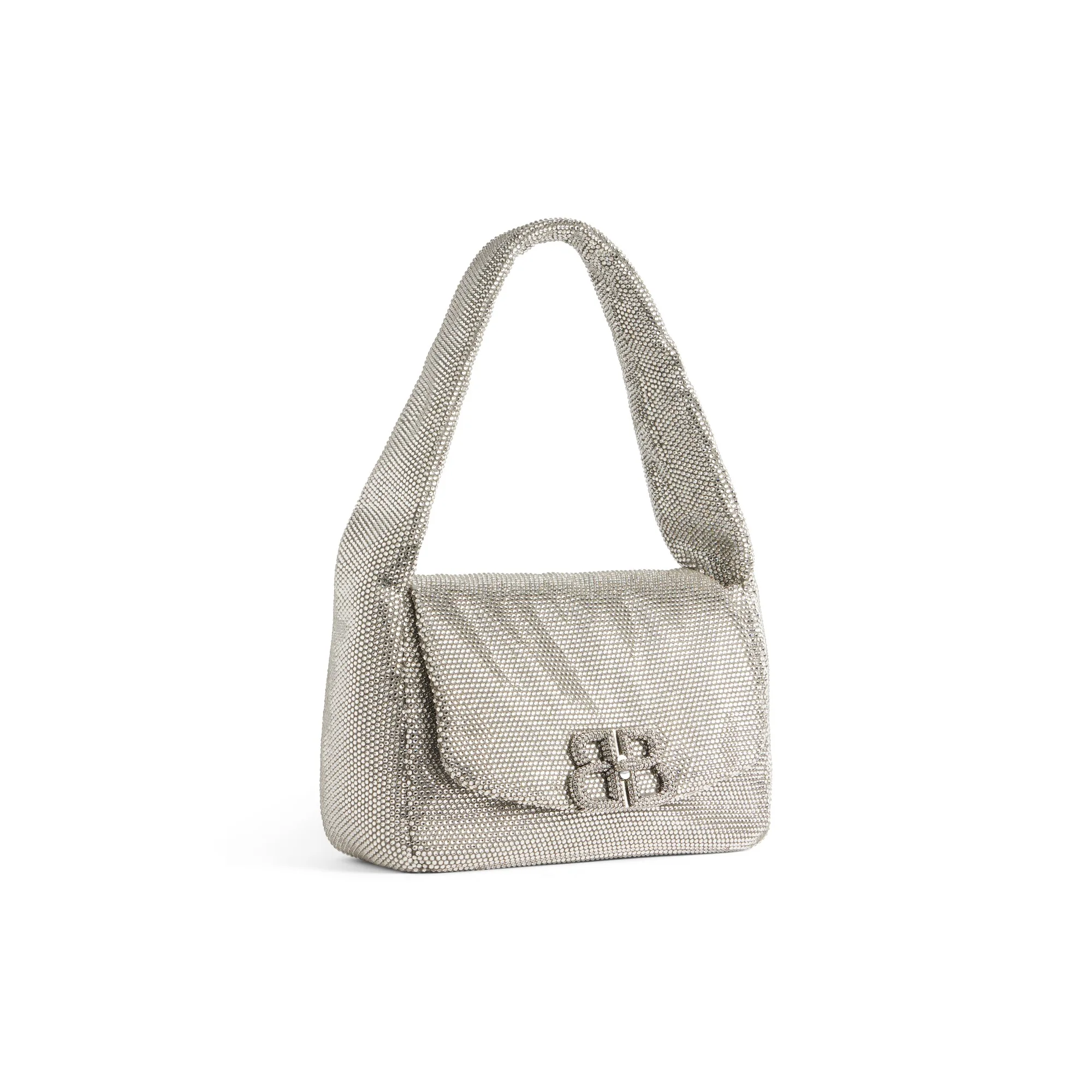 Monaco Sling Bag S - Smoke Grey + Strass - Image 4