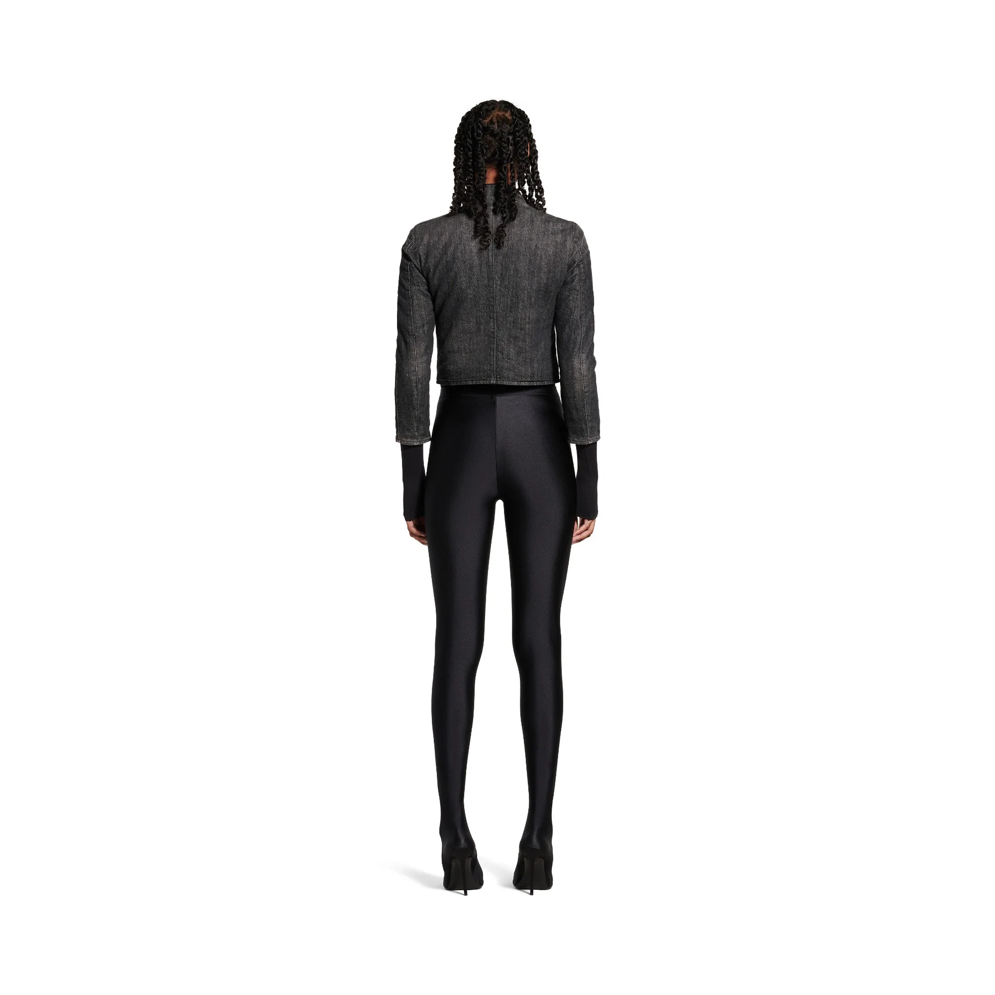 Shrunk Racer Jacket - Black Ring - Image 5