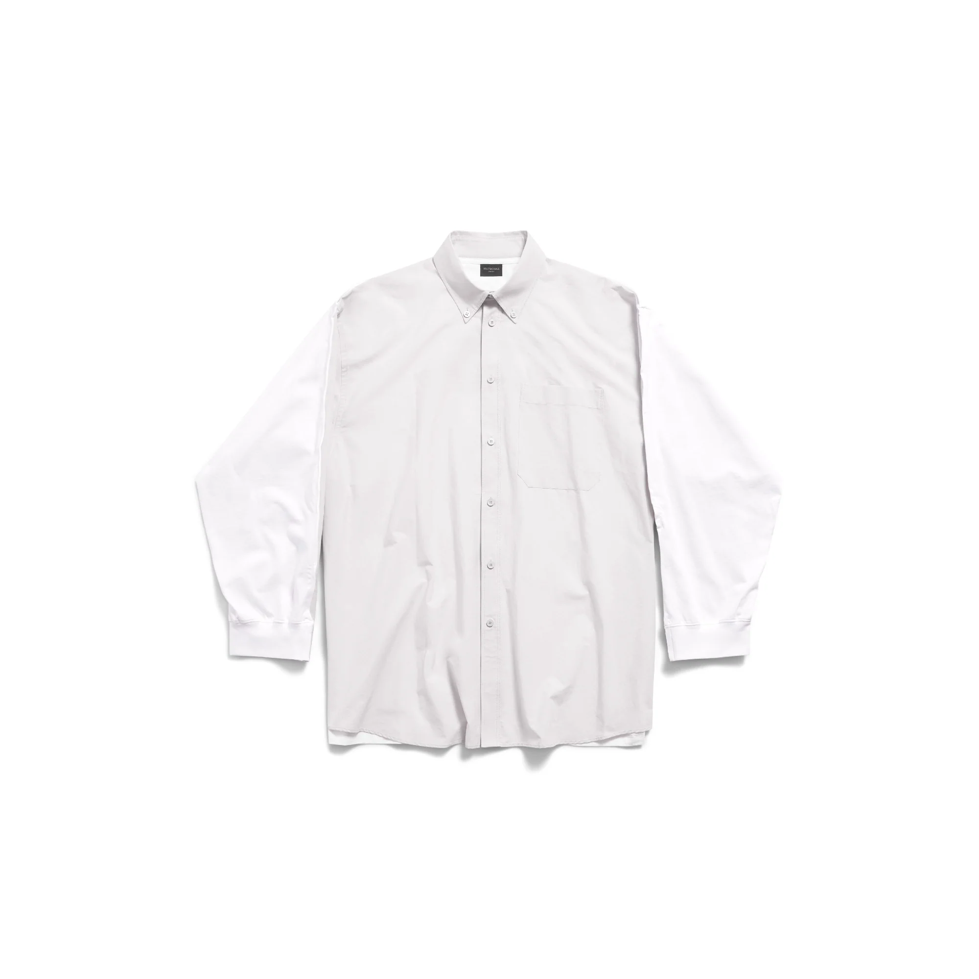 Long Sleeve Hybrid Shirt - Dirty White
