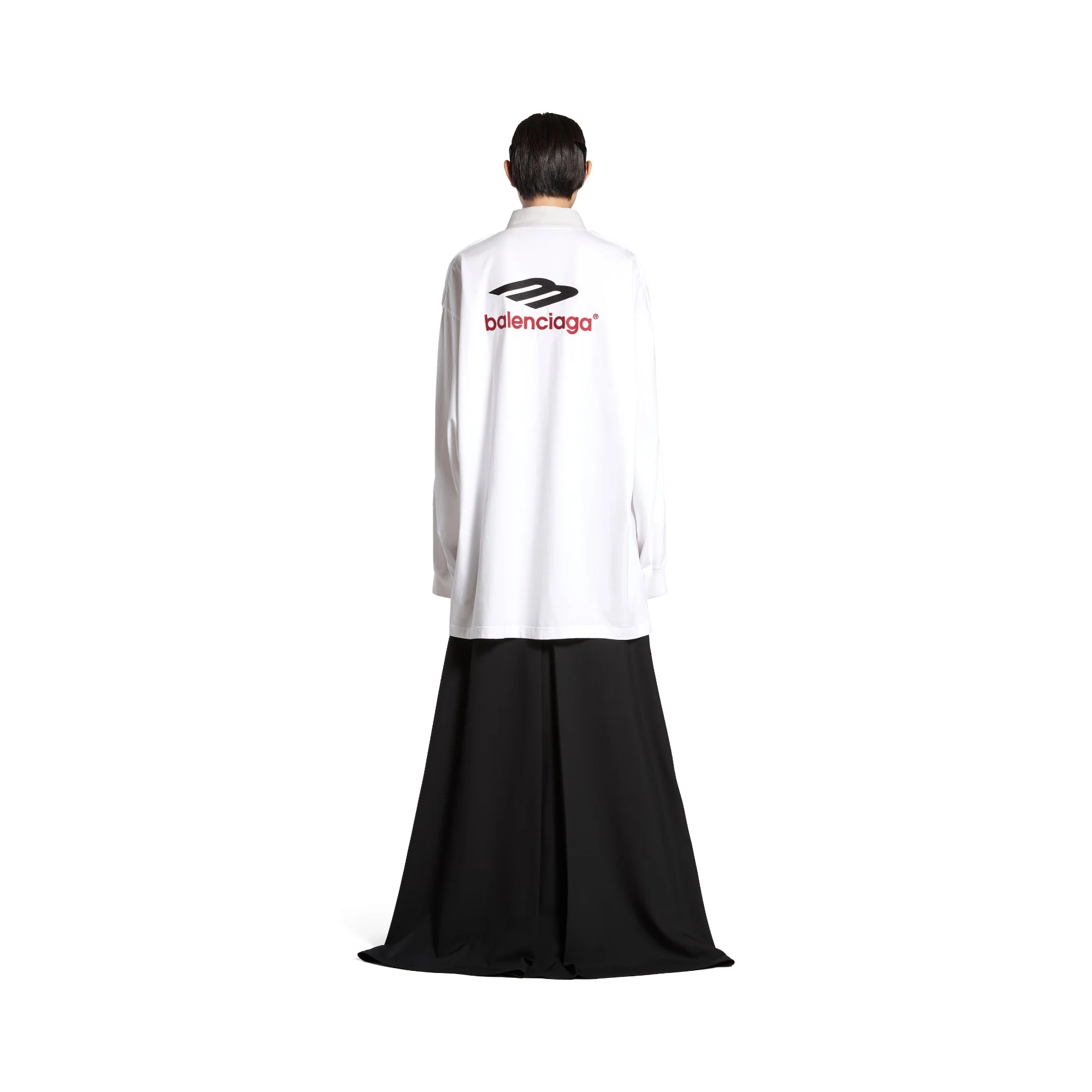 Long Sleeve Hybrid Shirt - Dirty White - Image 5