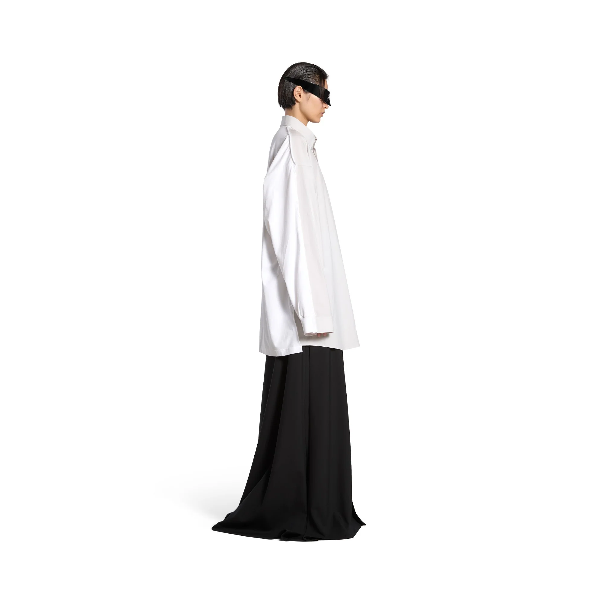 Long Sleeve Hybrid Shirt - Dirty White - Image 6