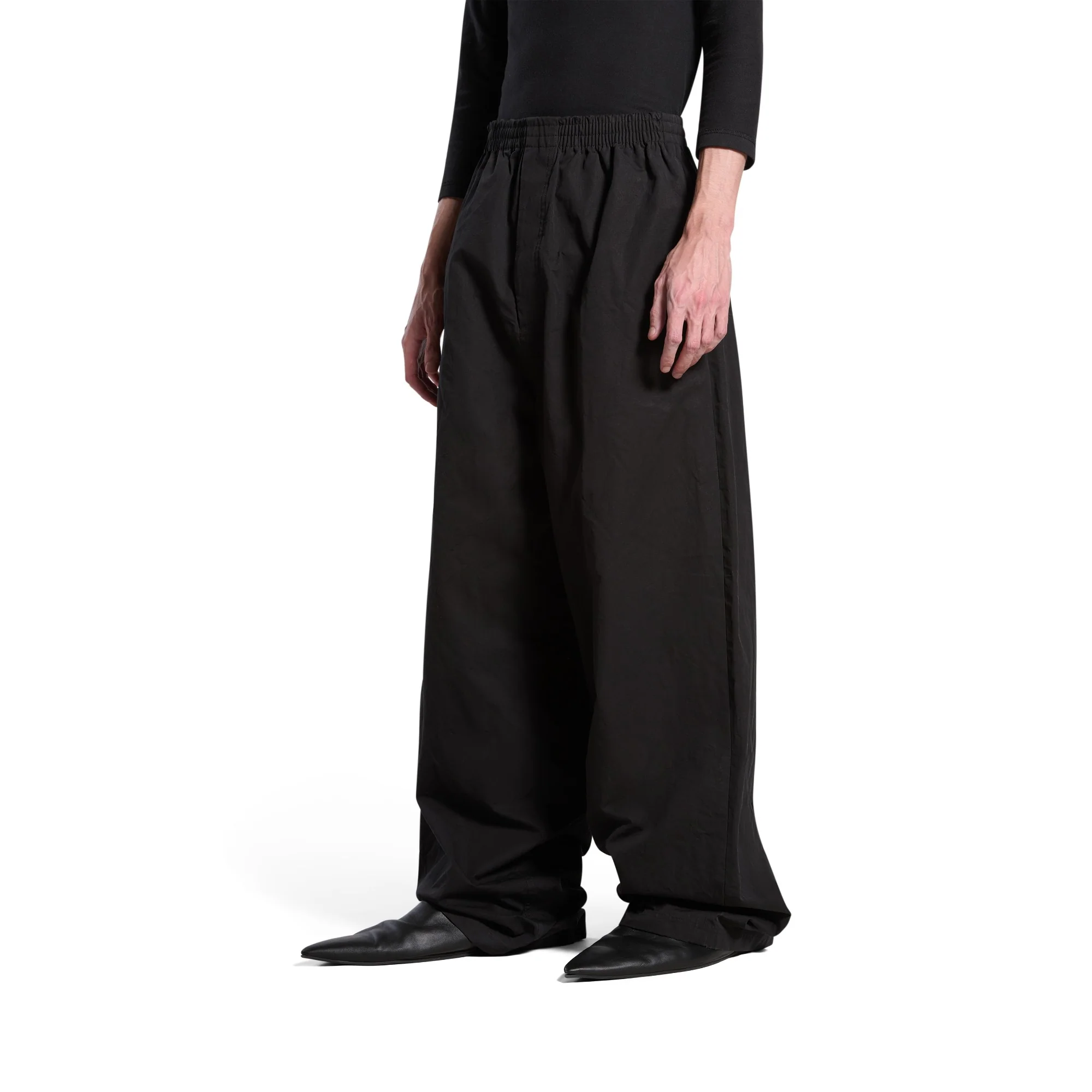 Large Pyjama Pants - Black - Image 3