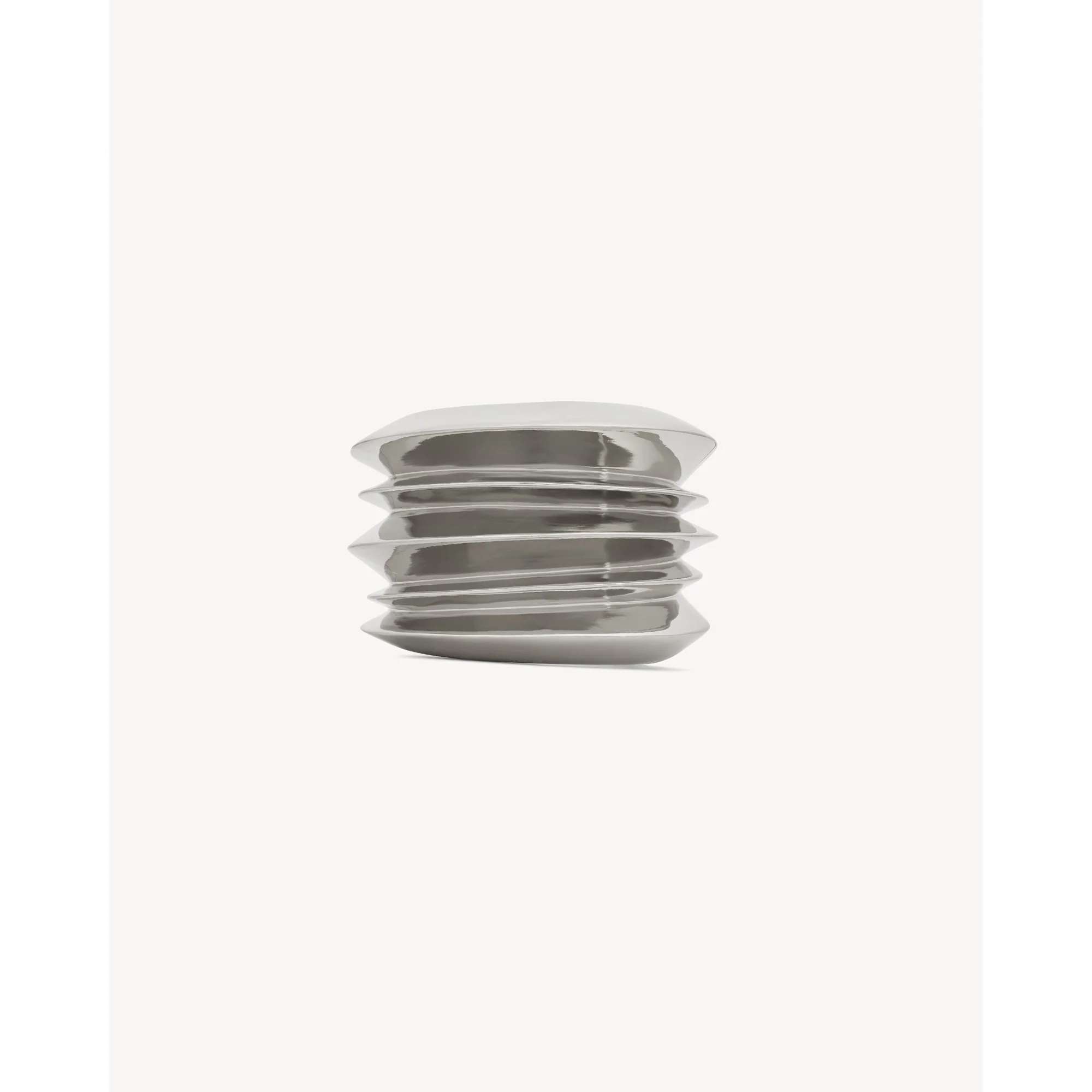 High Stacked Cuff - Palladium - Image 3