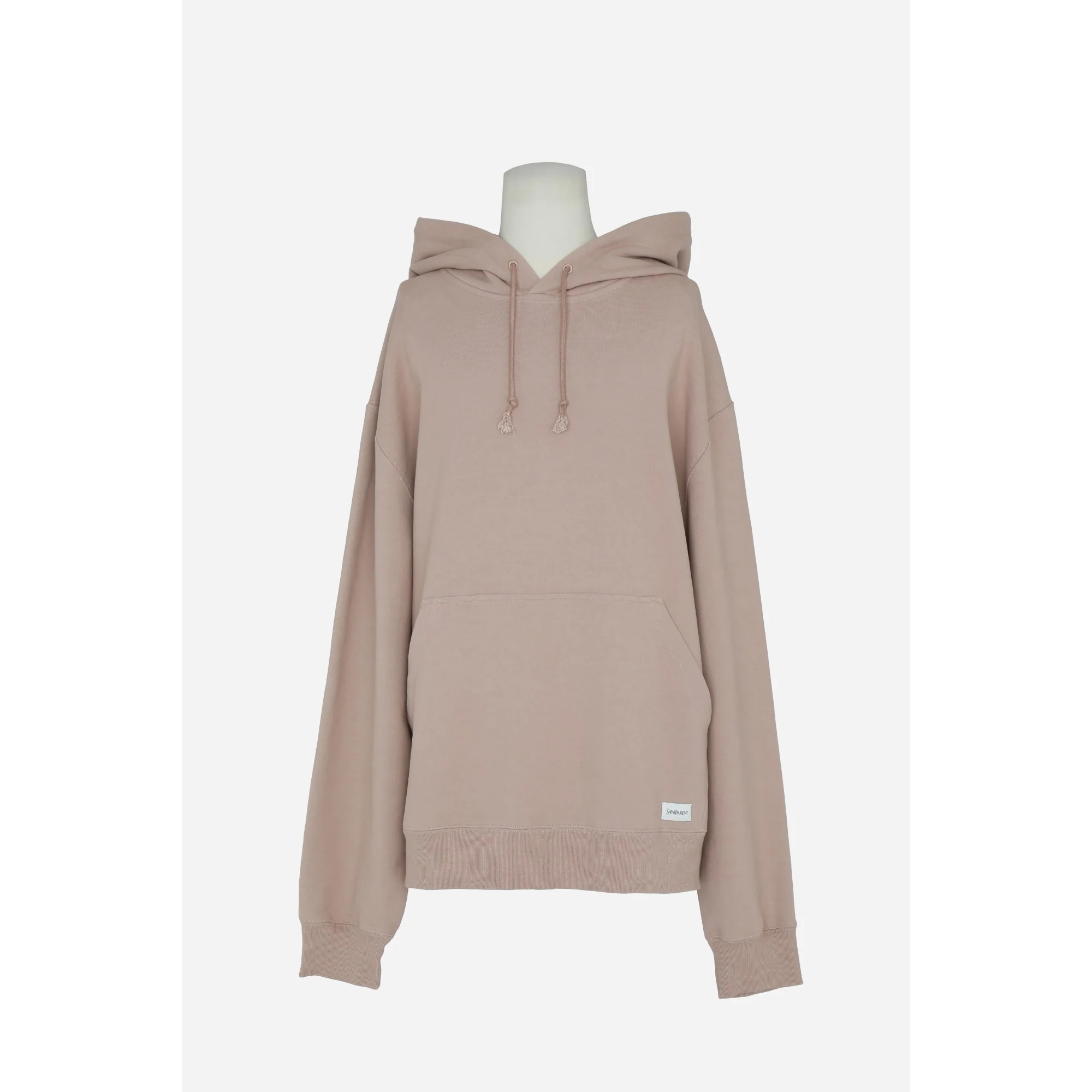 Hoodie Oversize Molleton Doux - Nude Rose