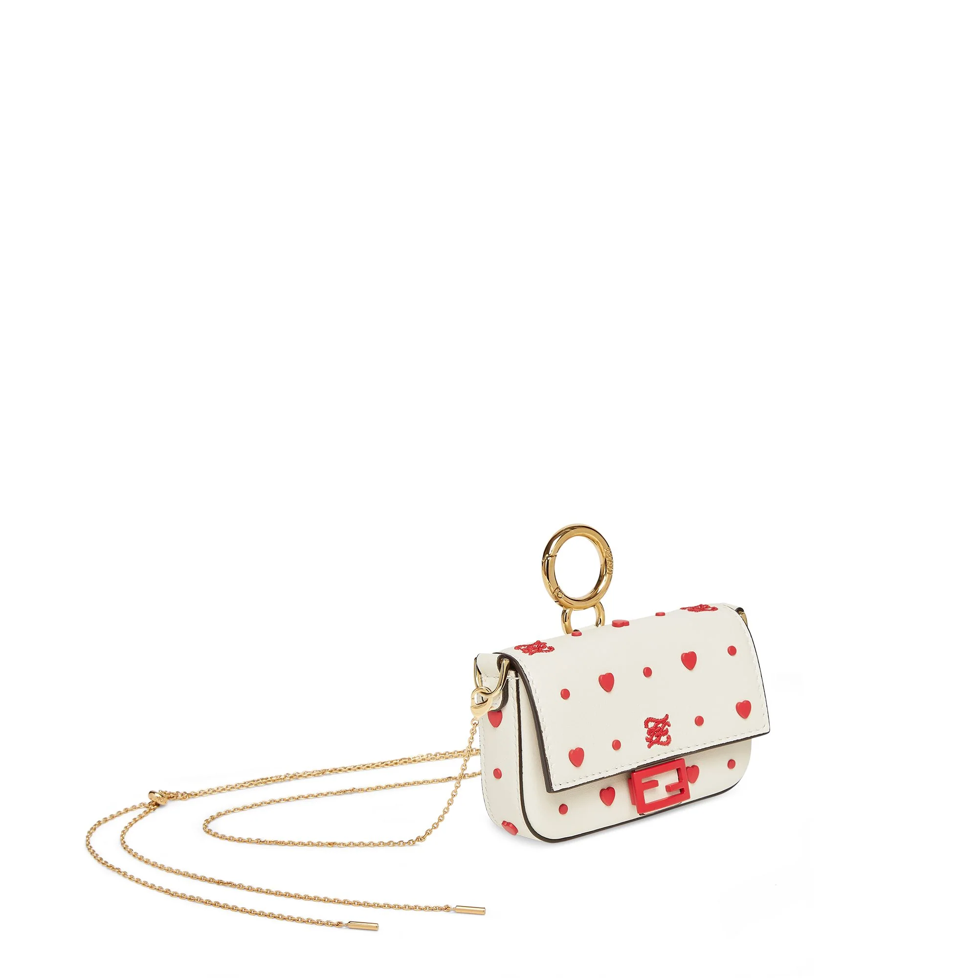 Women's Nano Baguette - Cream + Red + Soft Gold - Image 2