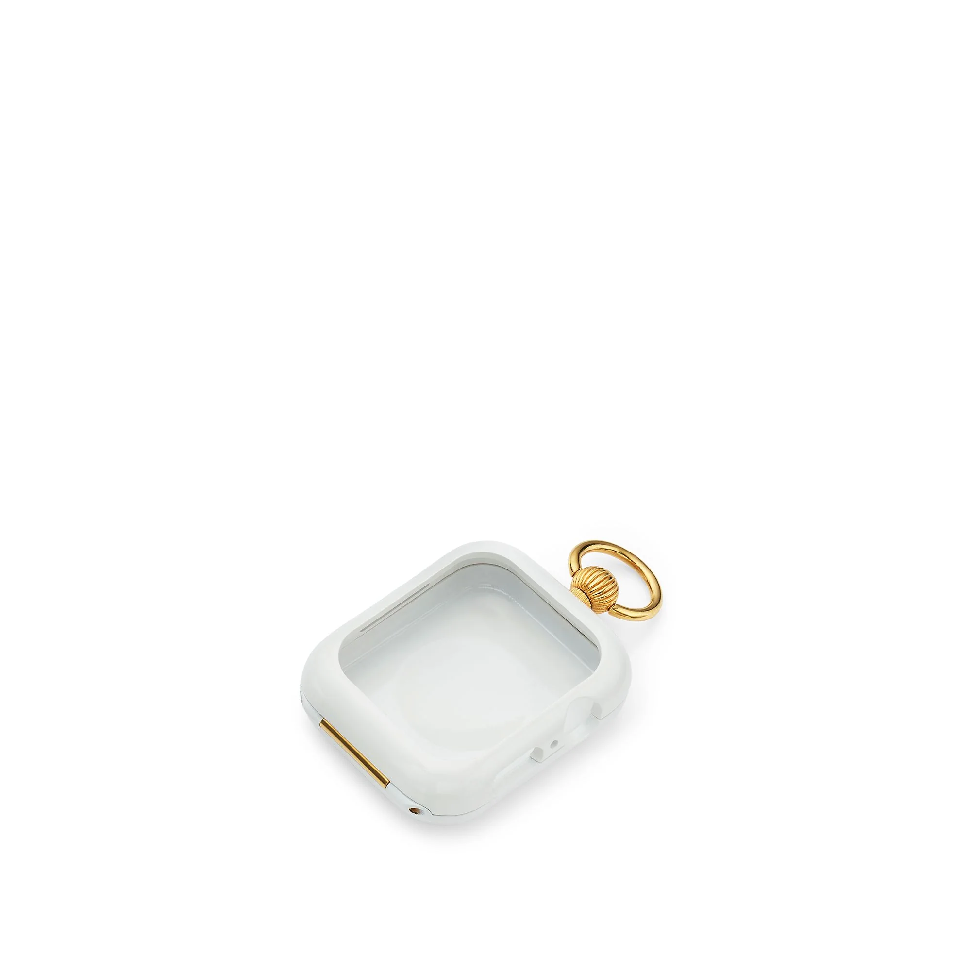 Women's Fendi Chaos Smartwatch Case - Soft Gold + White