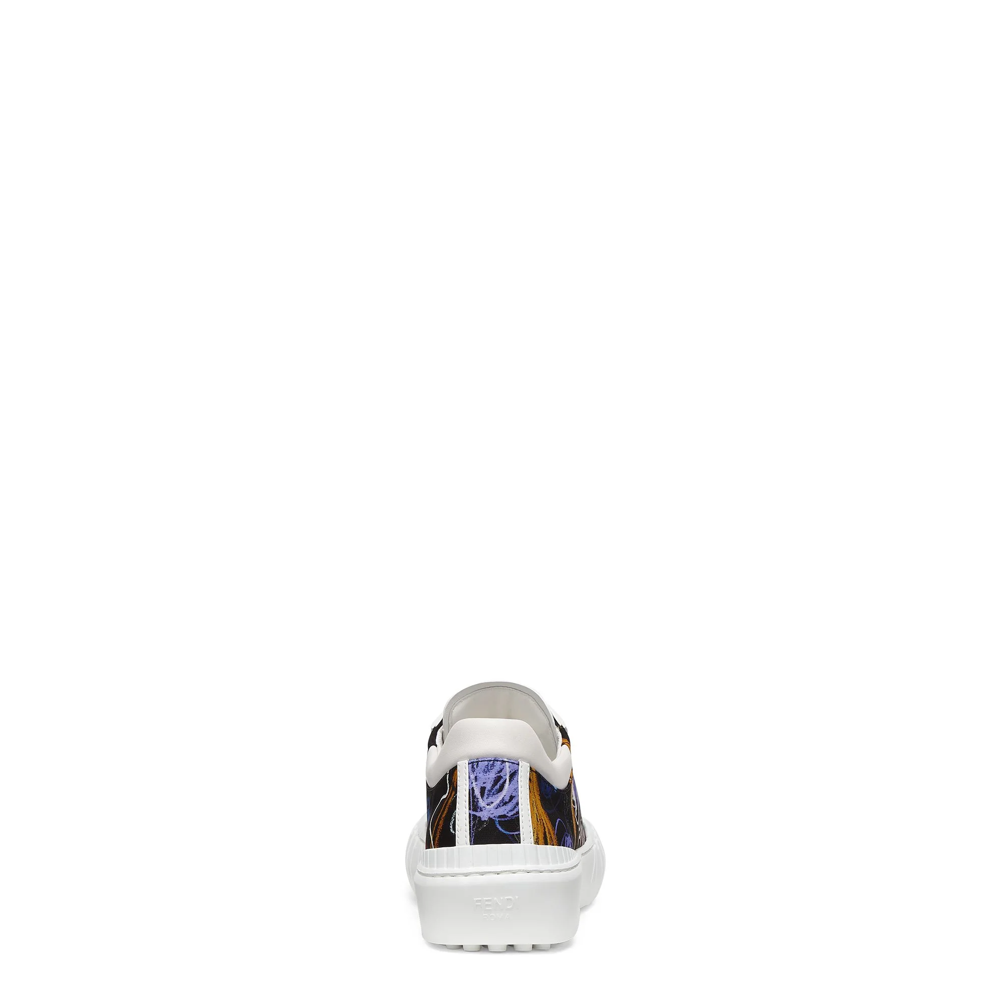 Men's Fendi Force Sneaker - Trasparent Multicolor + Uwhite + Uwhite - Image 3