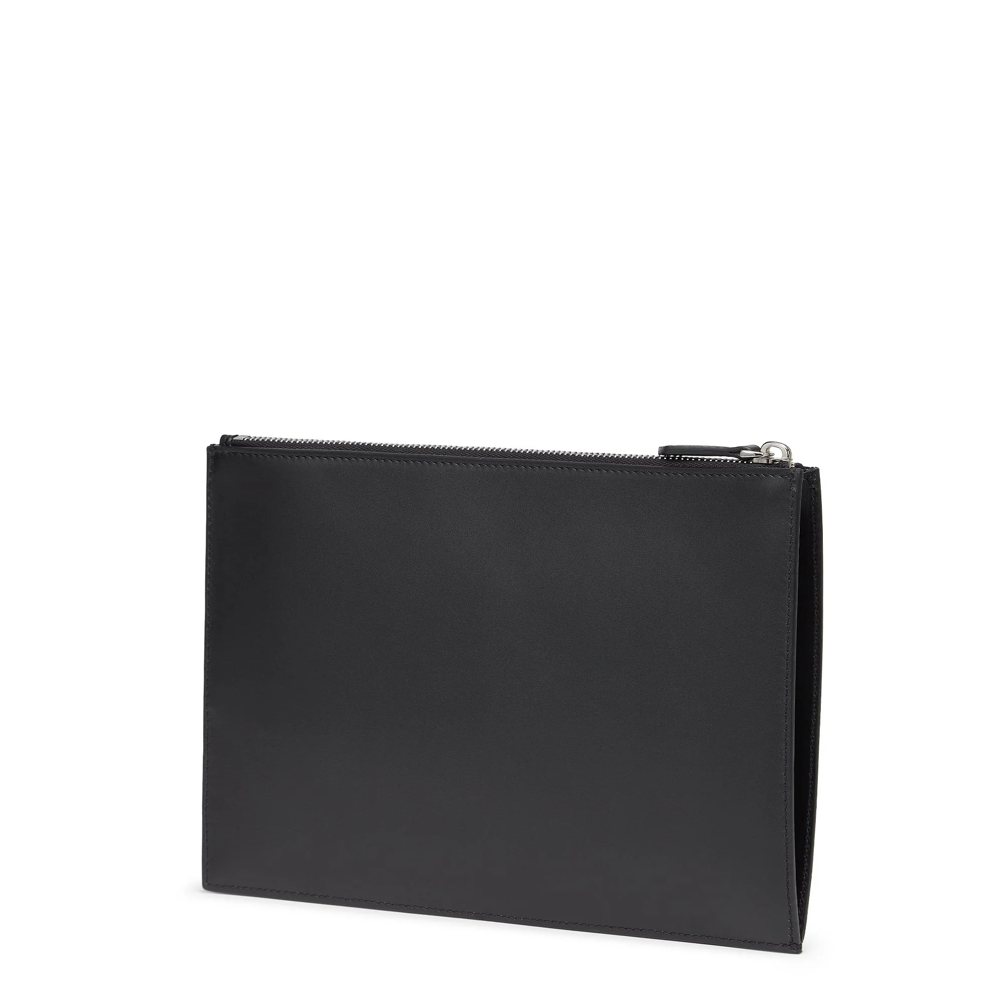 Men's Baguette Medium Pouch - Black + Palladium - Image 2