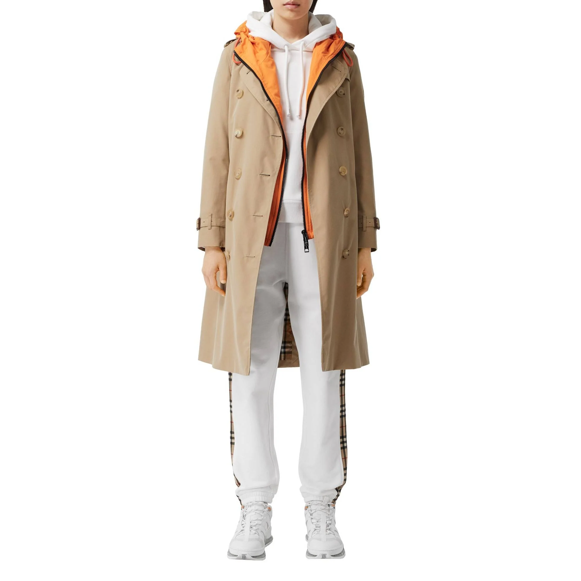 The Long Kensington Heritage Trench Coat - Honey - Image 11