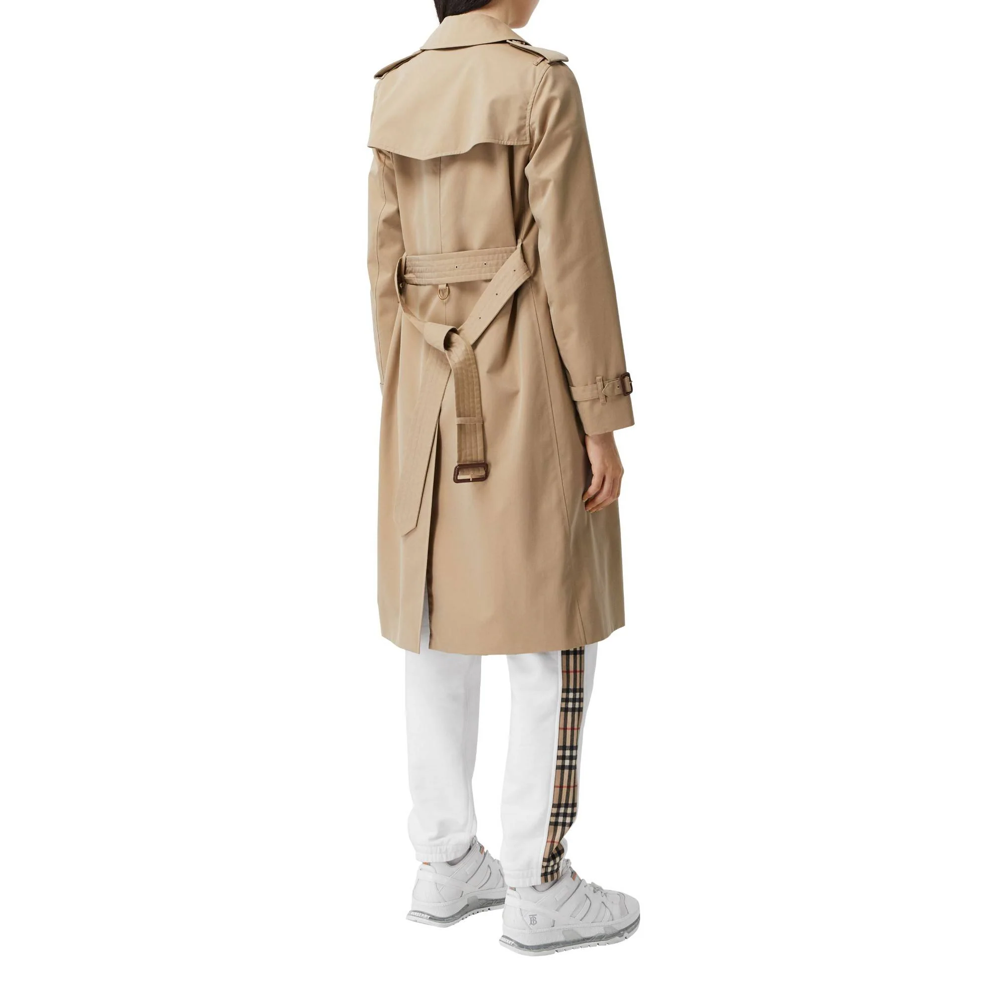 The Long Kensington Heritage Trench Coat - Honey - Image 12