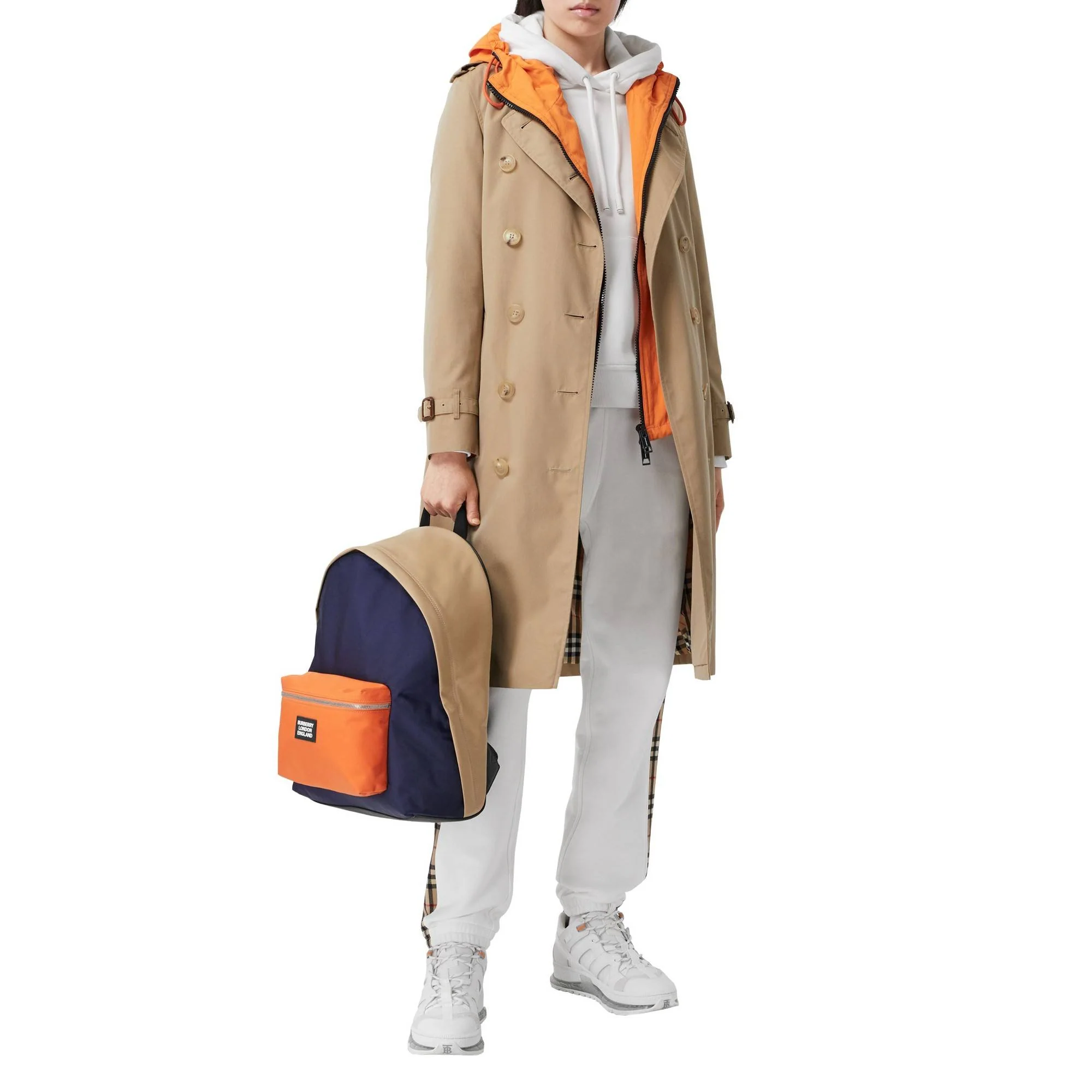 The Long Kensington Heritage Trench Coat - Honey - Image 15
