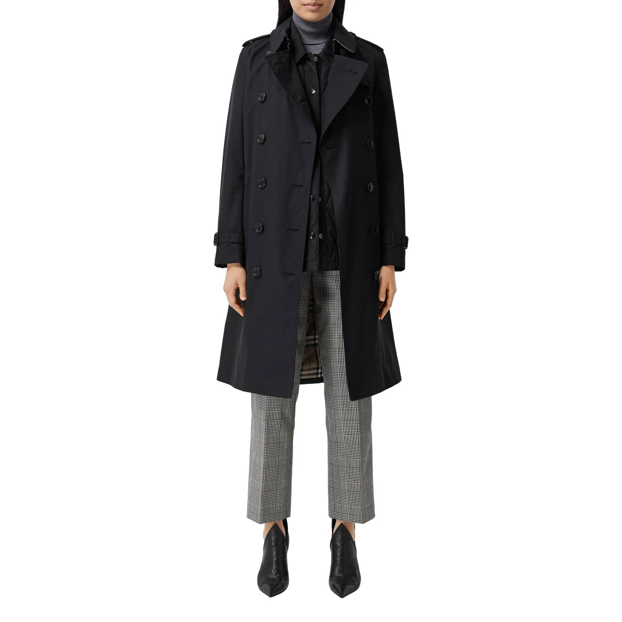 The Long Kensington Heritage Trench Coat - Midnight - Image 10