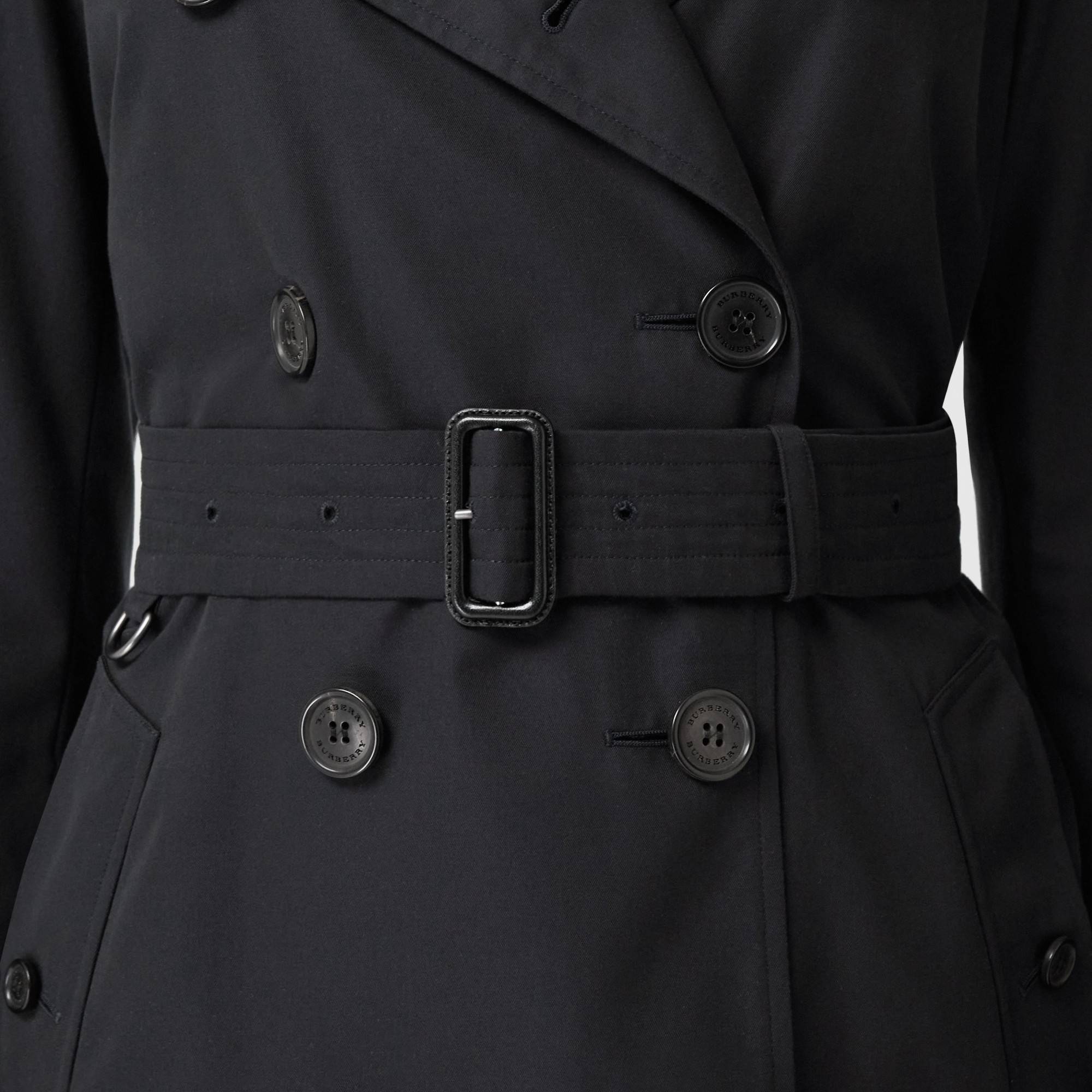 The Long Kensington Heritage Trench Coat - Midnight - Image 6