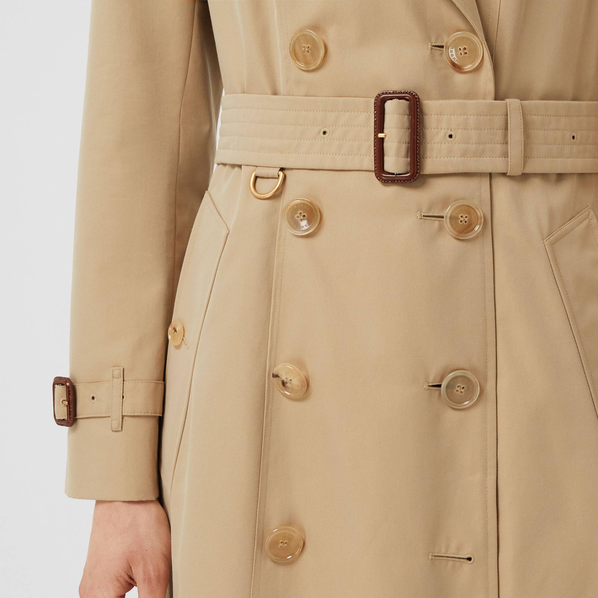The Long Chelsea Heritage Trench Coat - Honey - Image 4