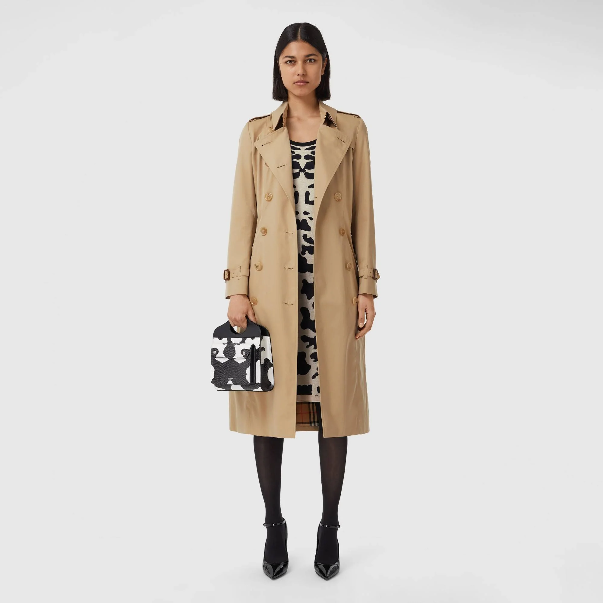 The Long Chelsea Heritage Trench Coat - Honey - Image 5