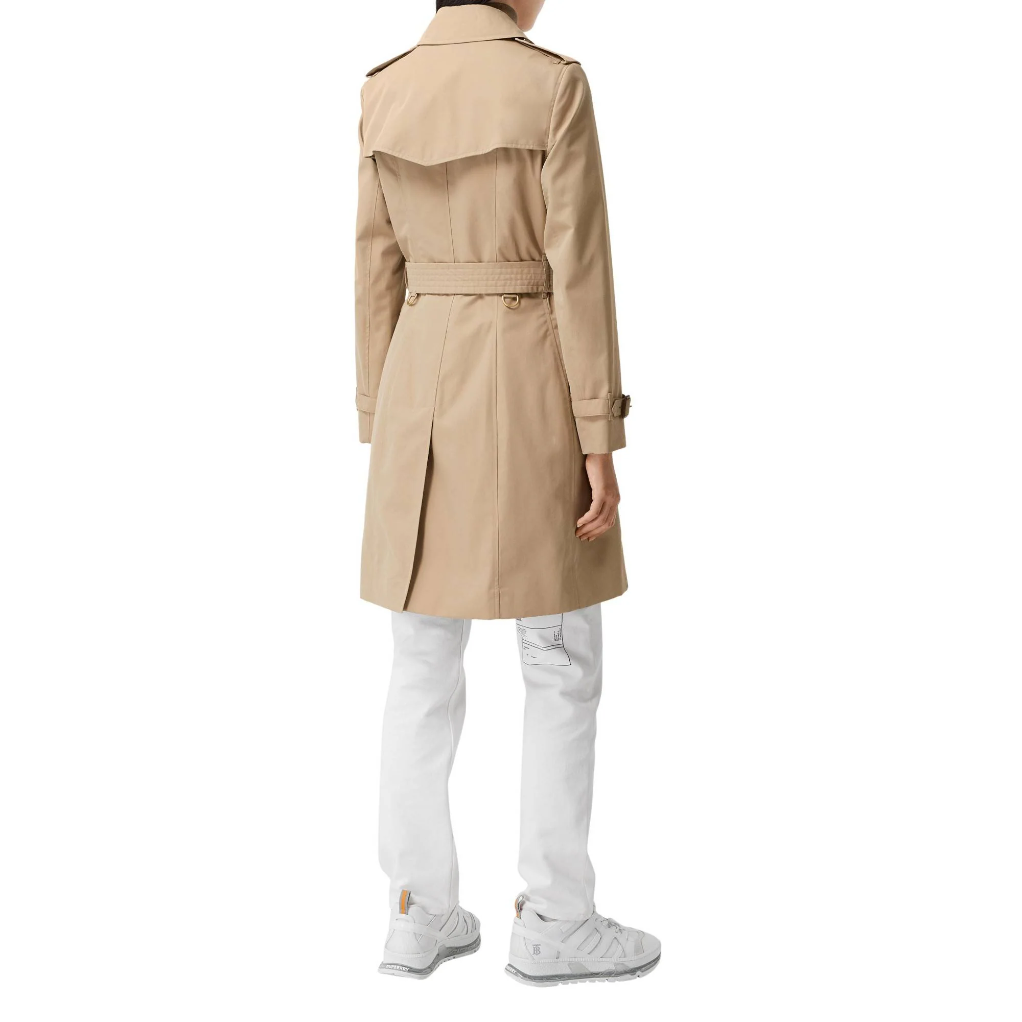 The Mid-length Chelsea Heritage Trench Coat - Honey - Image 4