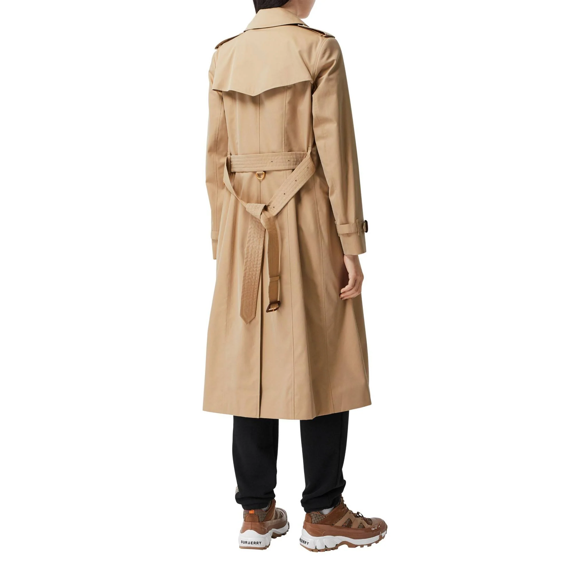 The Long Chelsea Heritage Trench Coat - Honey - Image 7