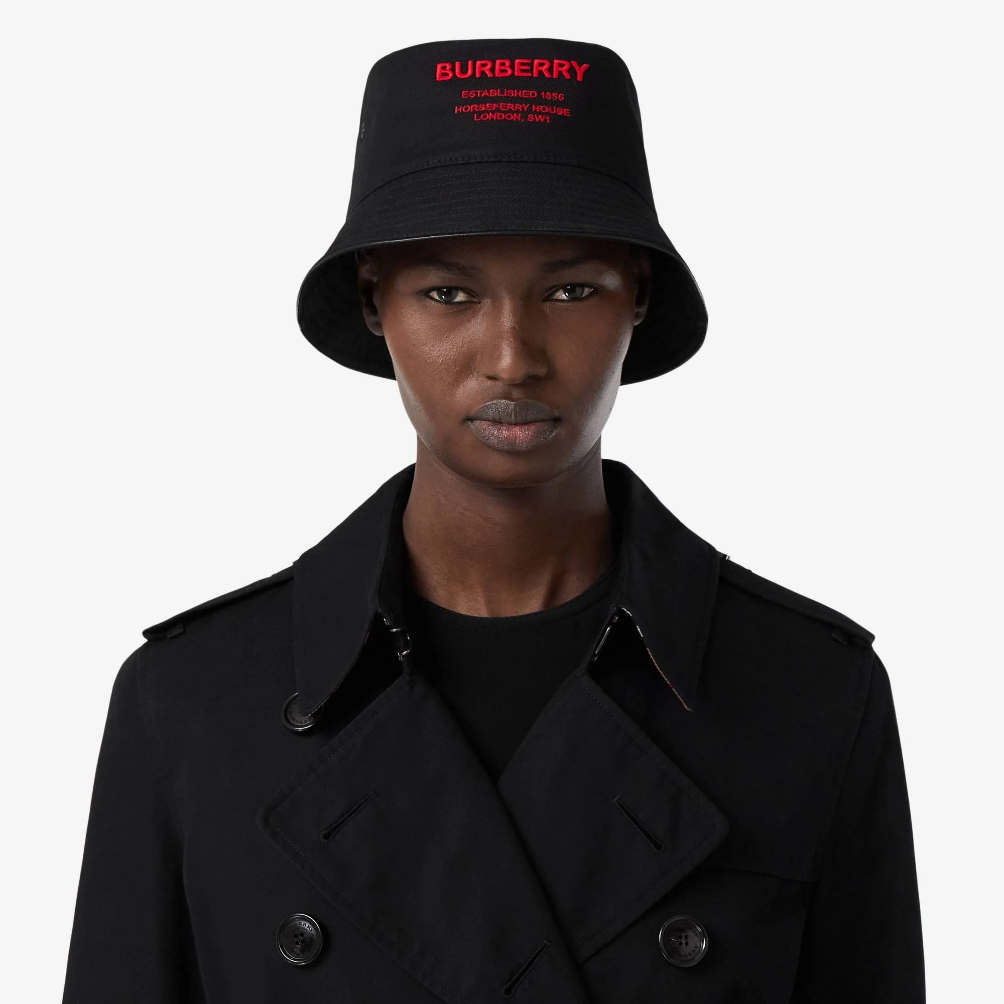 The Mid-length Kensington Heritage Trench Coat - Black - Image 3