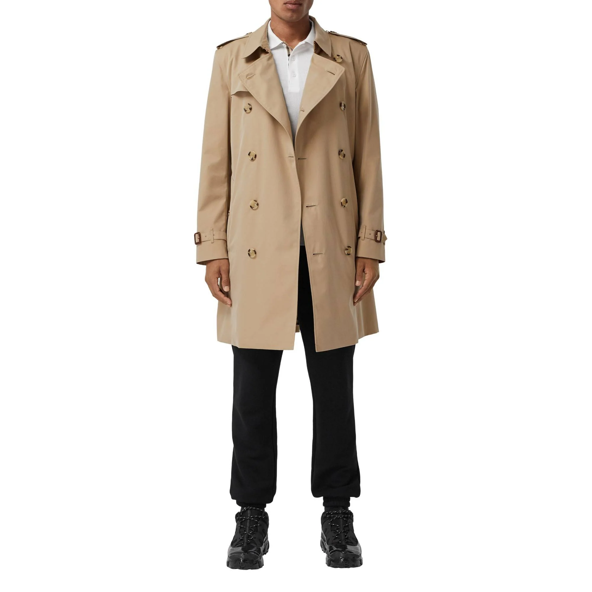 The Mid-length Kensington Heritage Trench Coat - Honey - Image 3