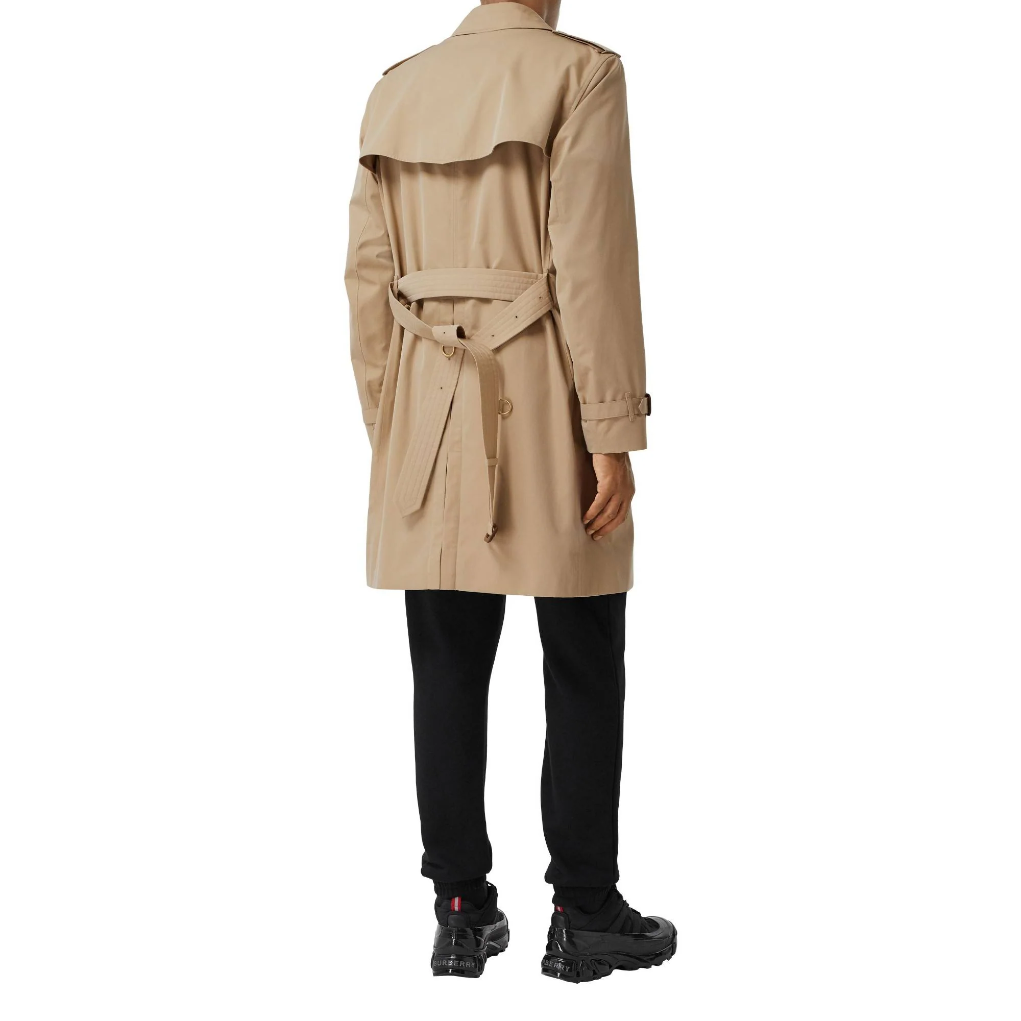 The Mid-length Kensington Heritage Trench Coat - Honey - Image 4
