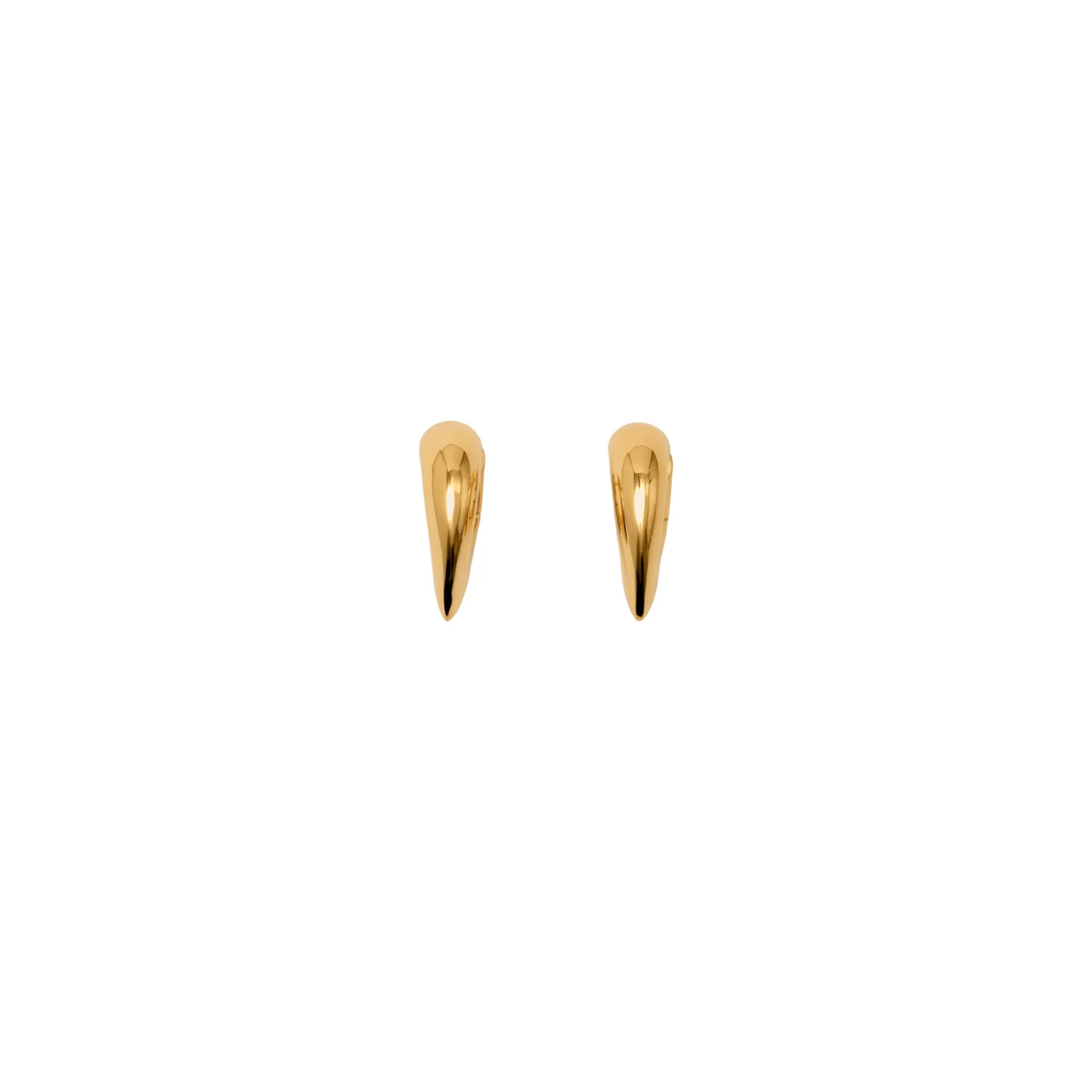 Thorn Hoop Earrings - Gold - Image 2