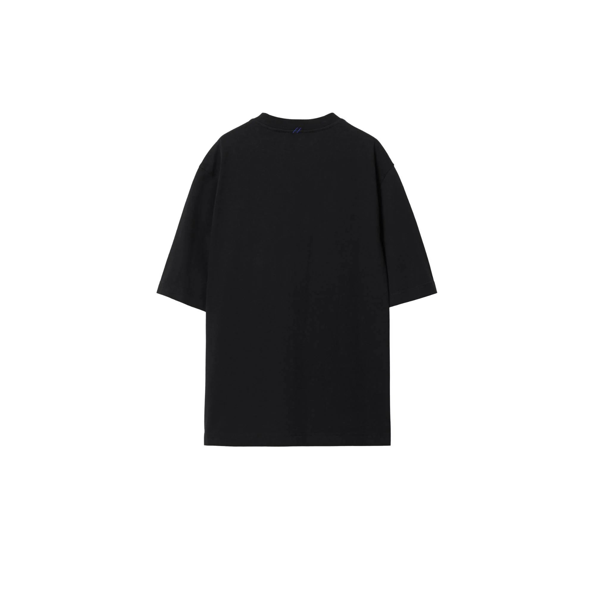 Cotton T-shirt - Black - Image 5
