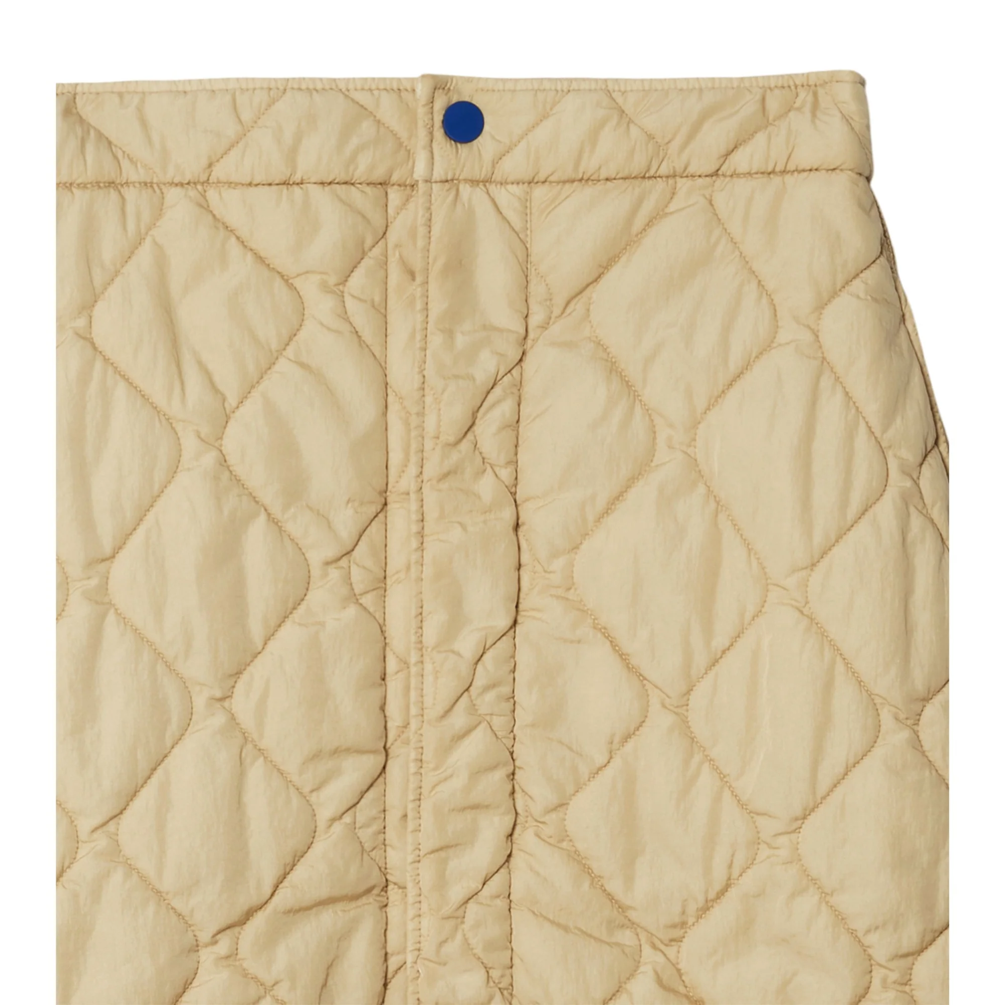 Quilted Nylon Mini Skirt - Soap - Image 6