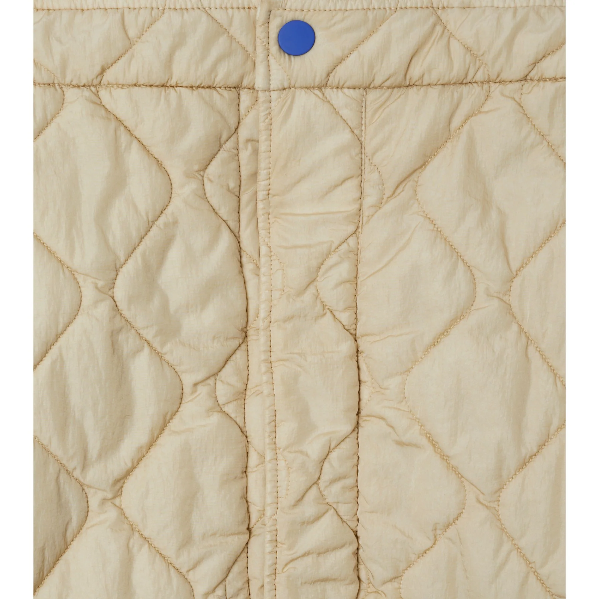Quilted Nylon Mini Skirt - Soap - Image 7