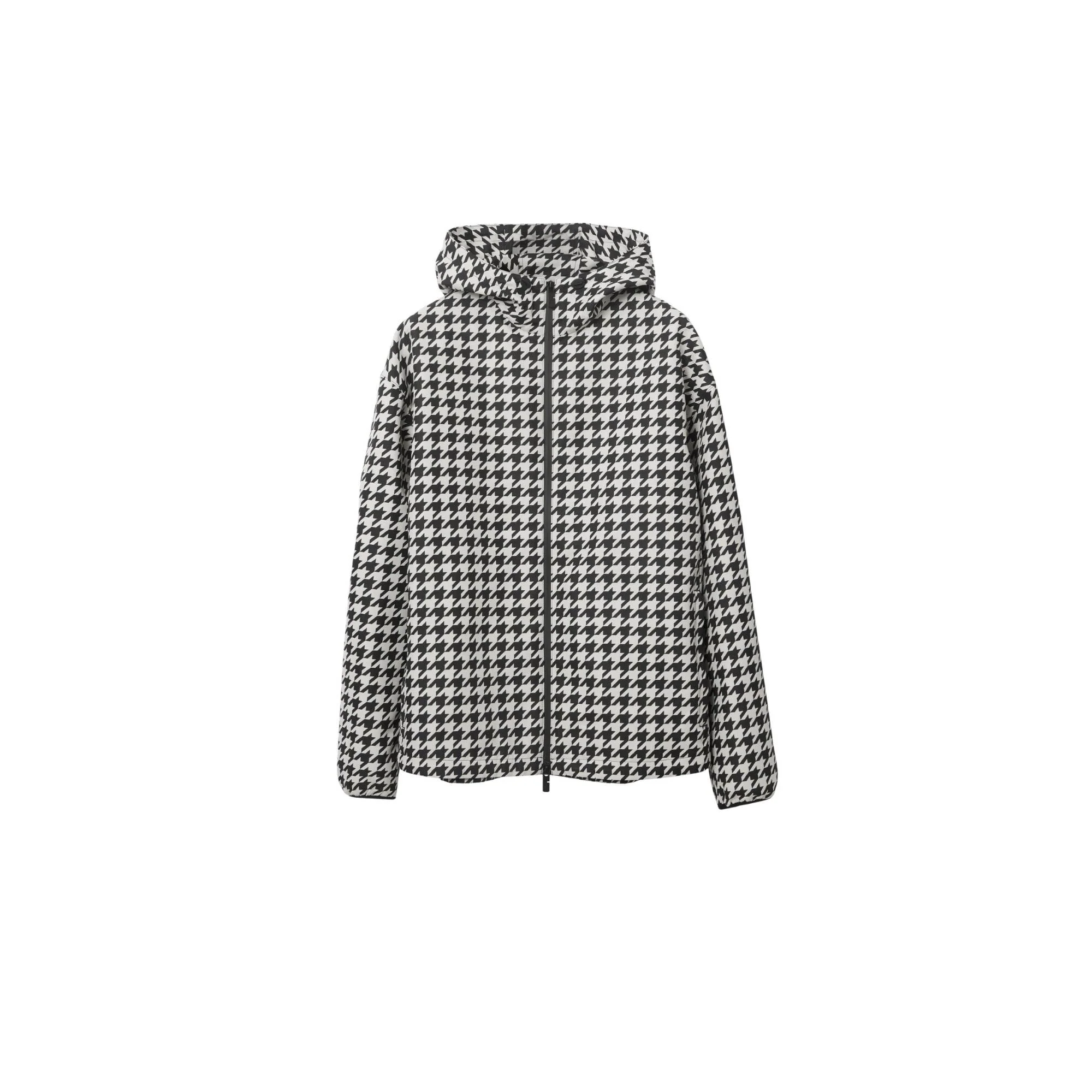 Houndstooth Jacket - Black IP Pattern