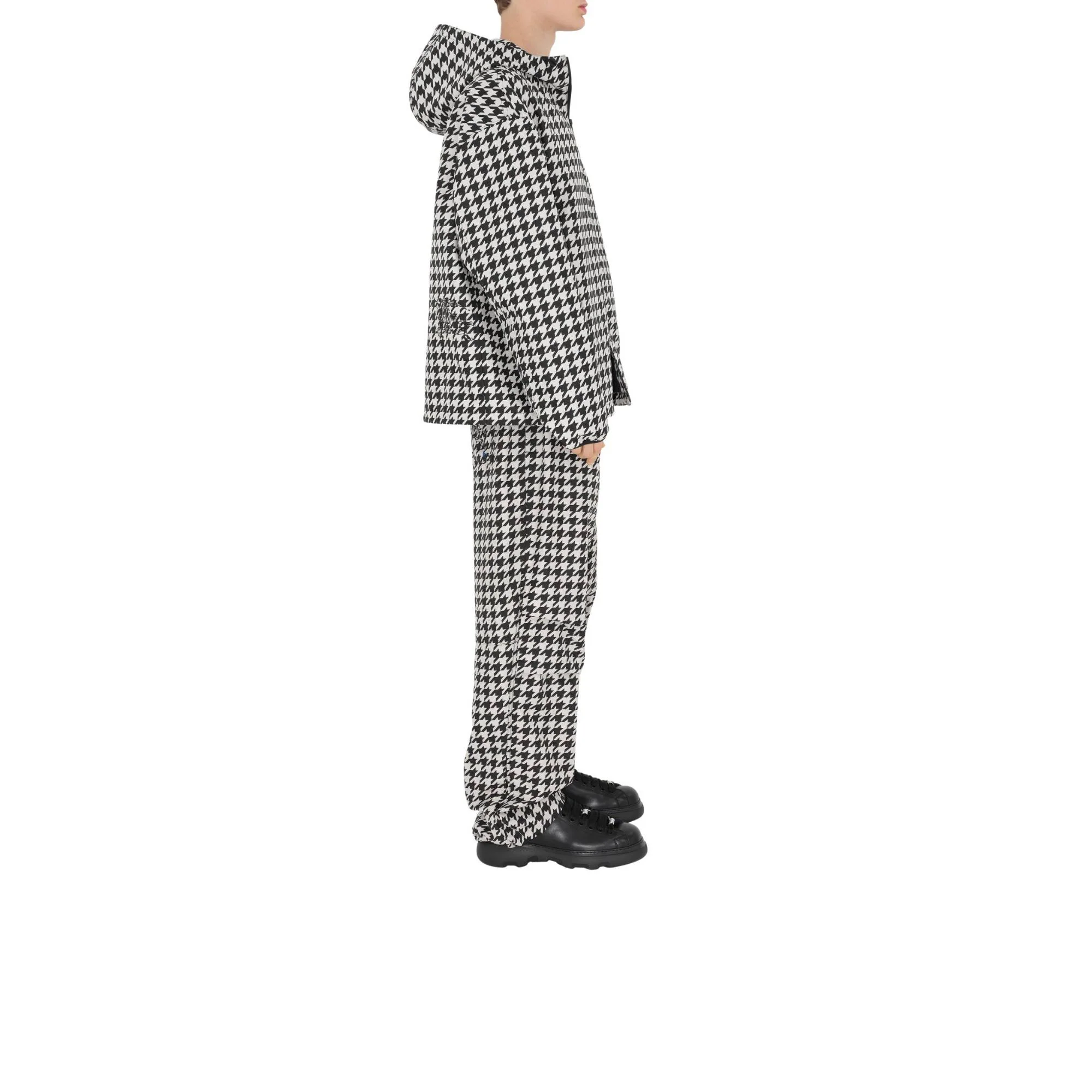 Houndstooth Jacket - Black IP Pattern - Image 3