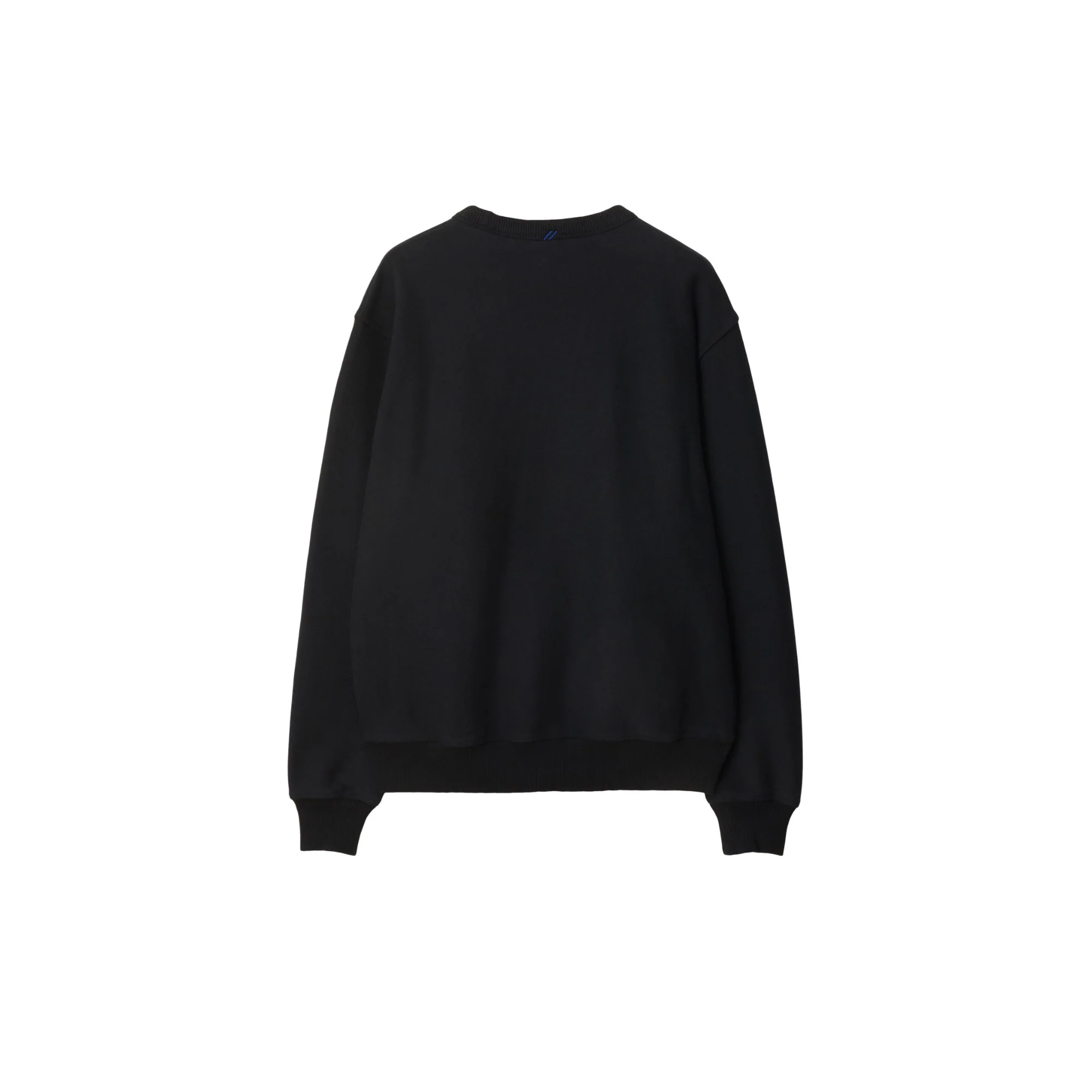 Cotton Sweatshirt - Black - Image 2