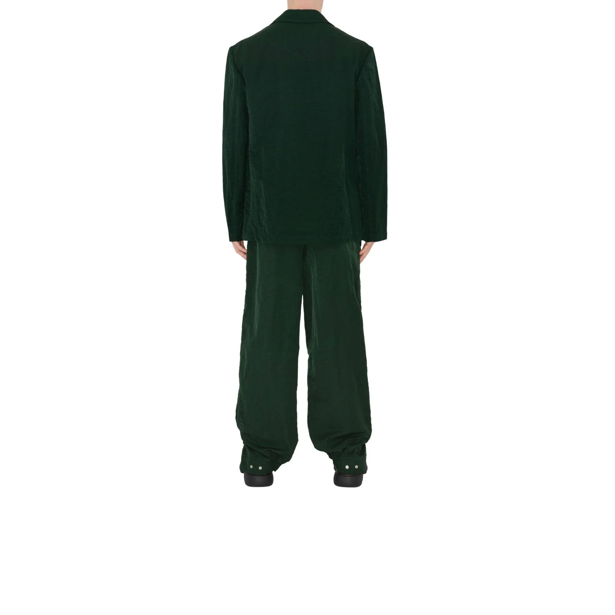 Nylon Tailored Jacket - Ivy - Image 5