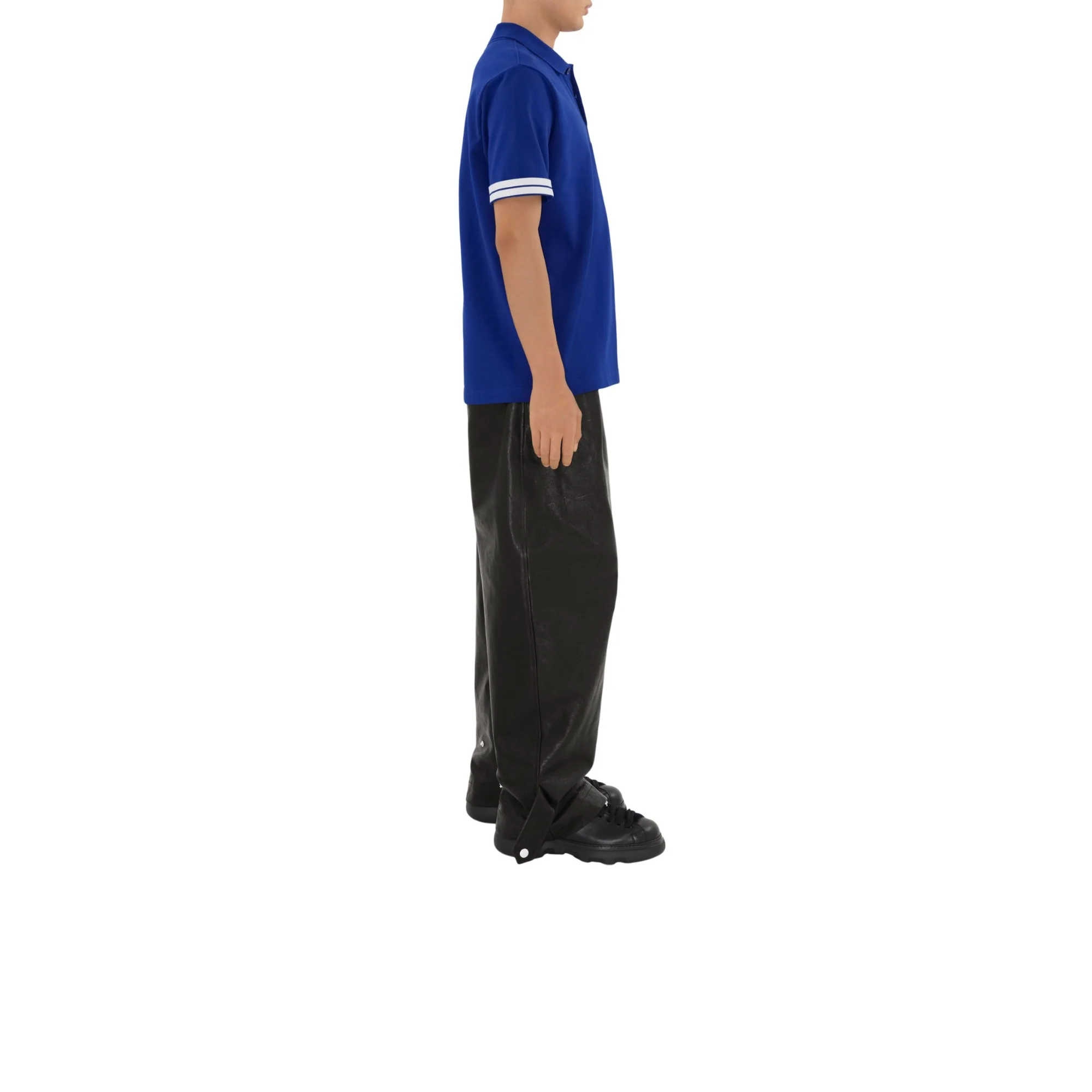 Cotton Polo Shirt - Knight - Image 3