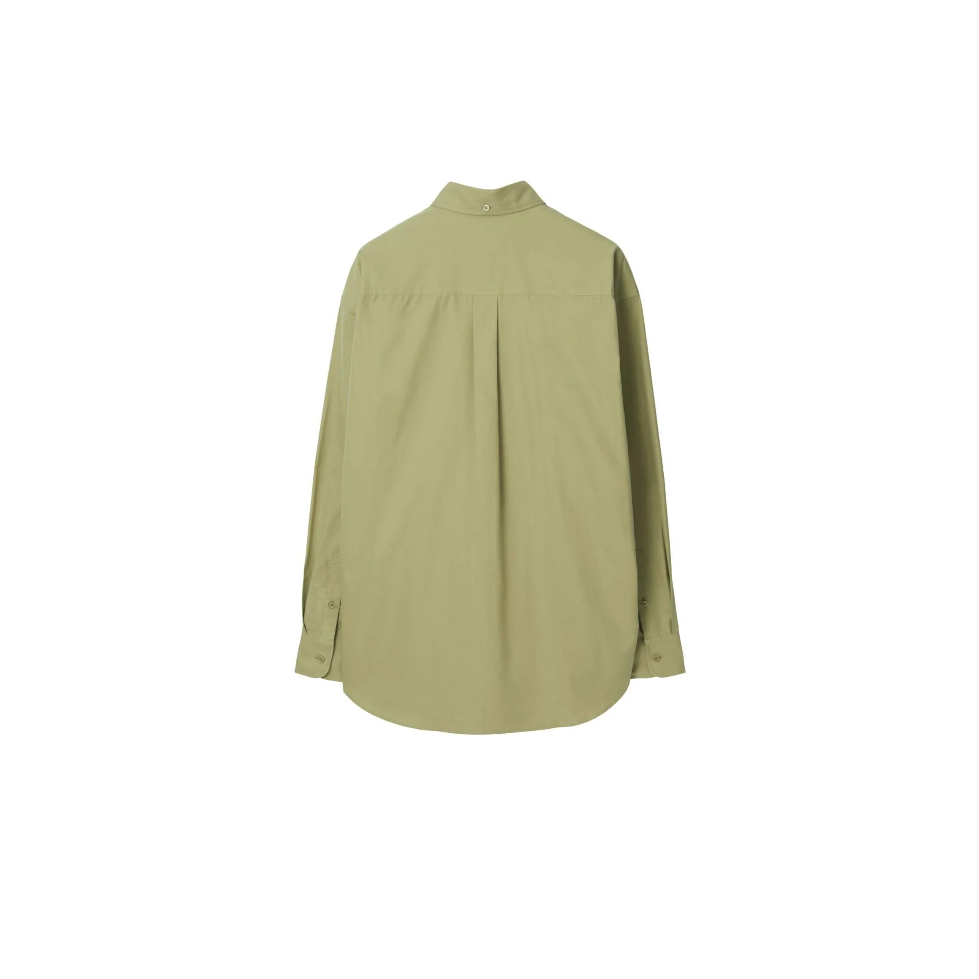 Cotton Oxford Shirt - Hunter - Image 6