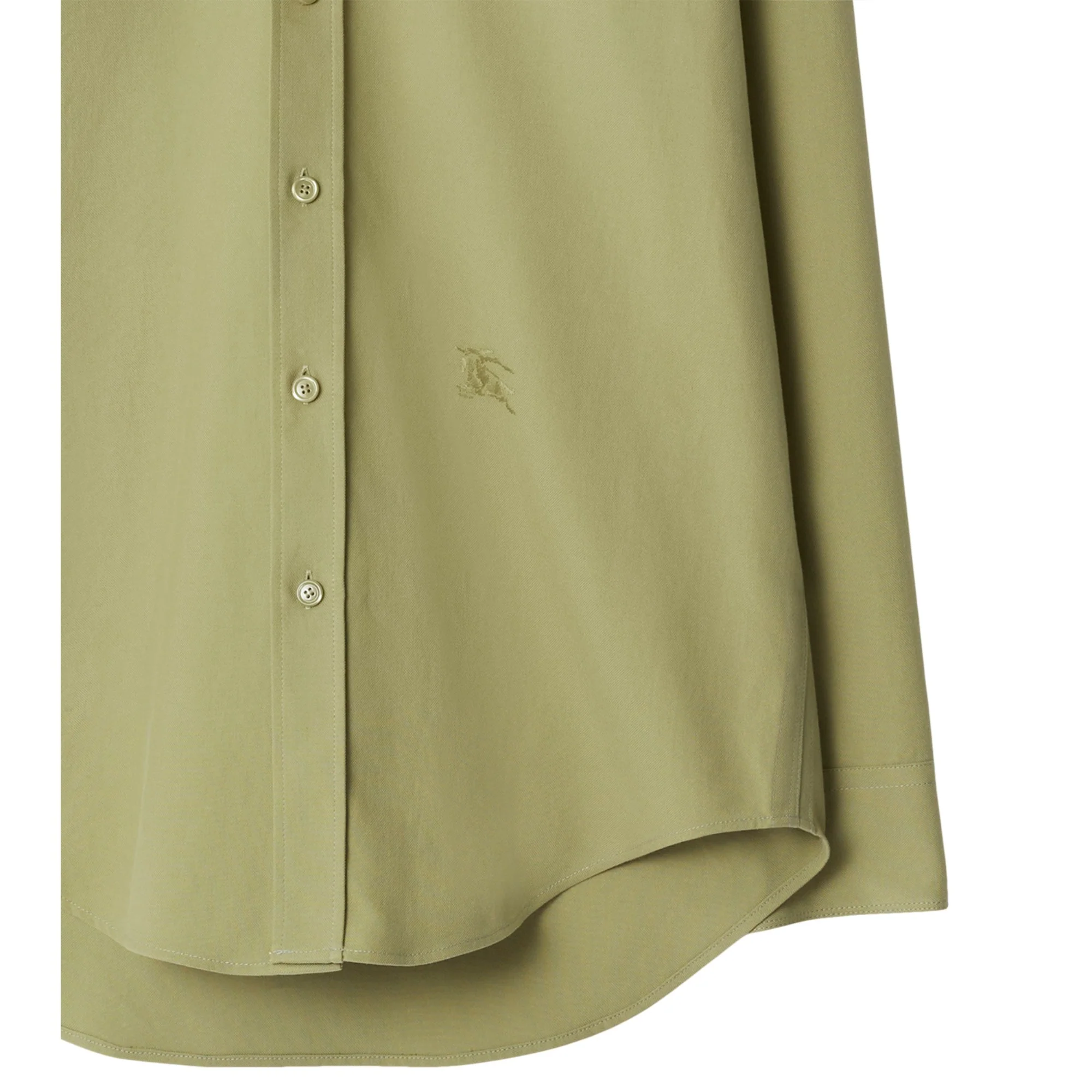 Cotton Oxford Shirt - Hunter - Image 2