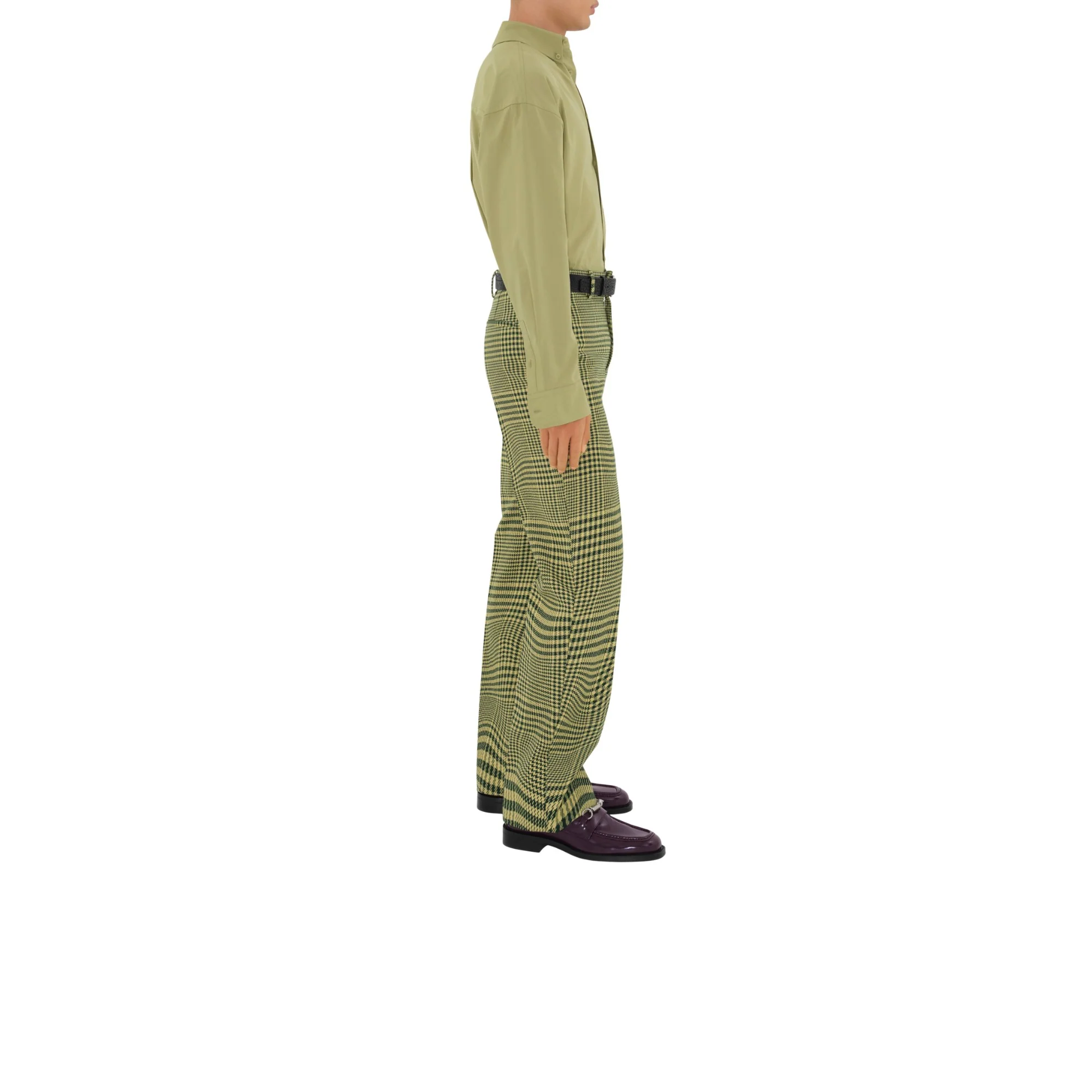 Cotton Oxford Shirt - Hunter - Image 4