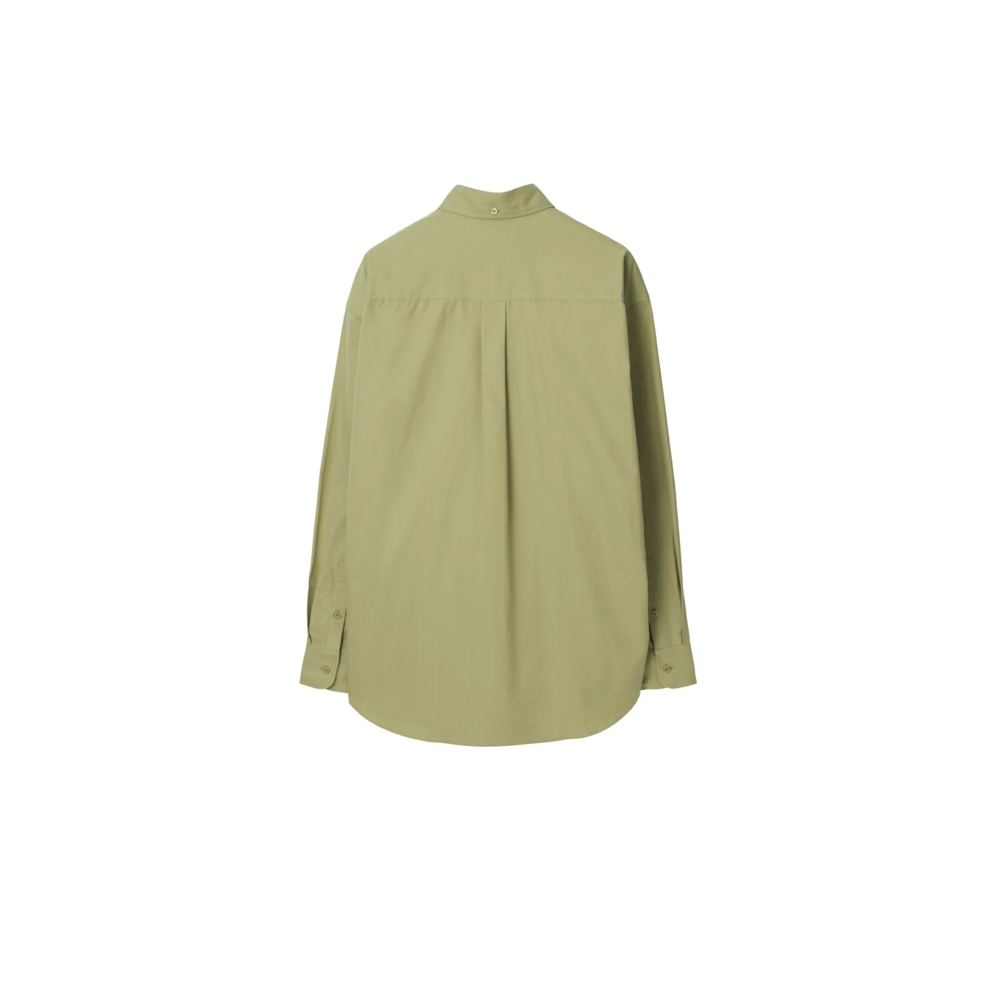 Cotton Oxford Shirt - Hunter - Image 6