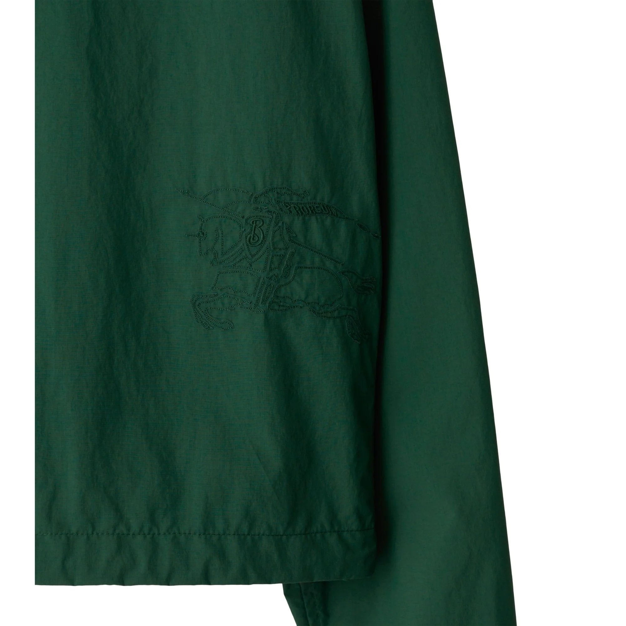 Cropped Nylon Jacket - Ivy - Image 6
