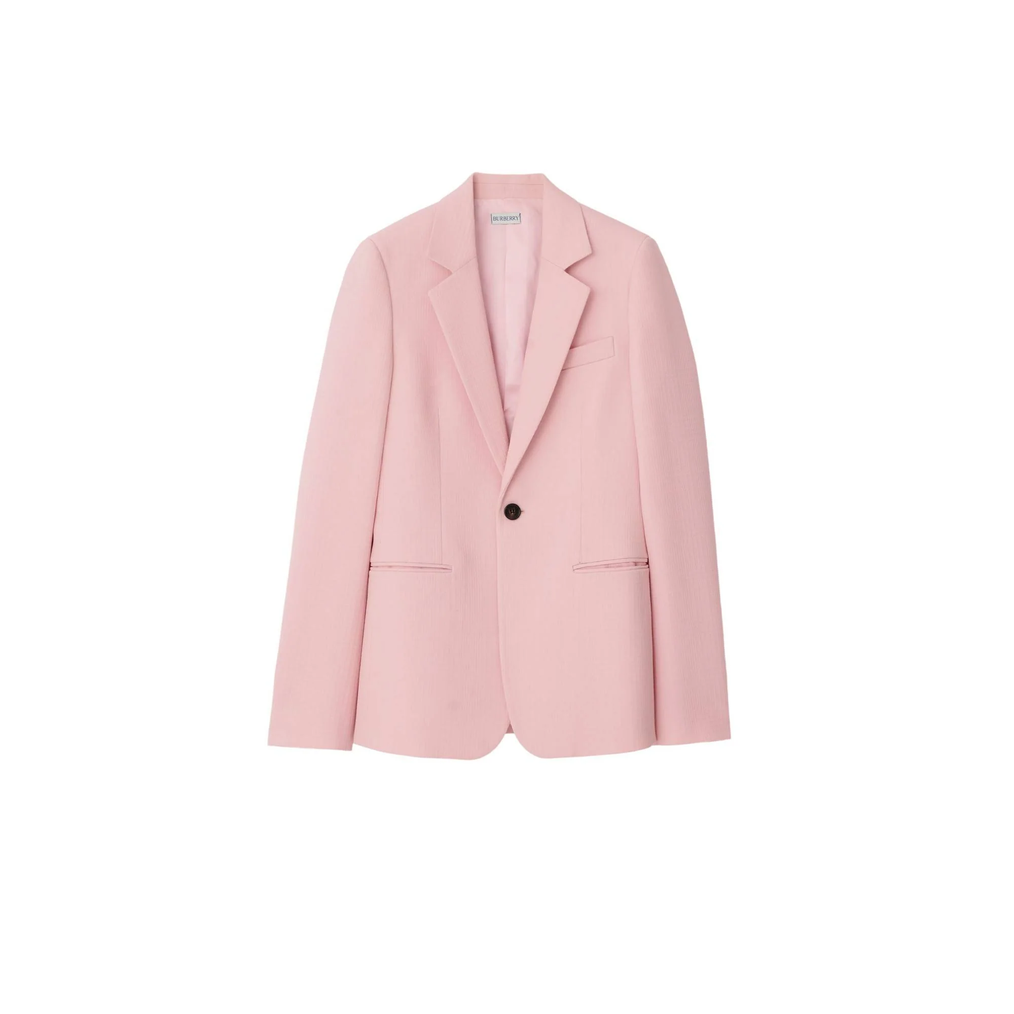 Wool Tailored Jacket - Cameo