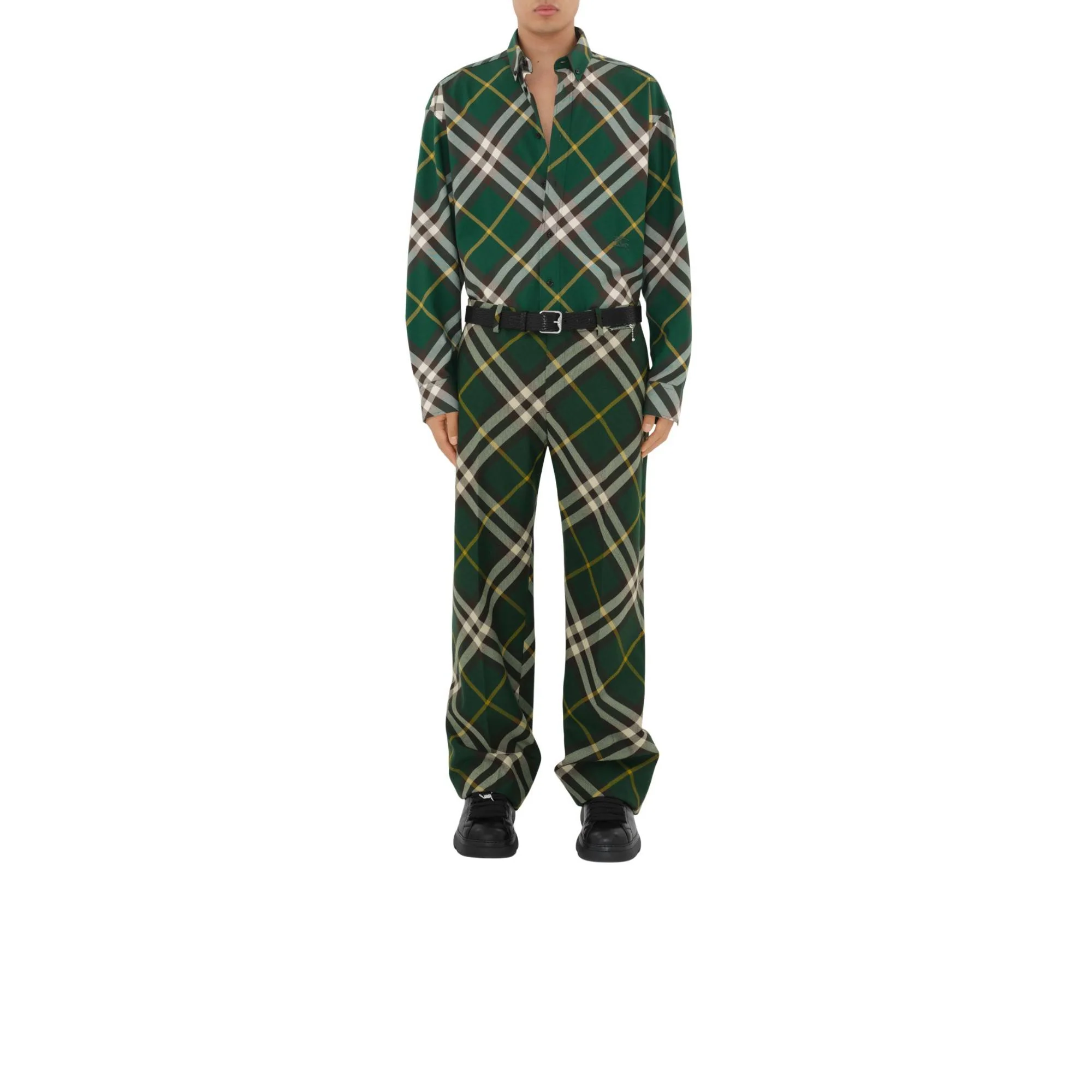 Check Cotton Shirt - Ivy IP Check - Image 2
